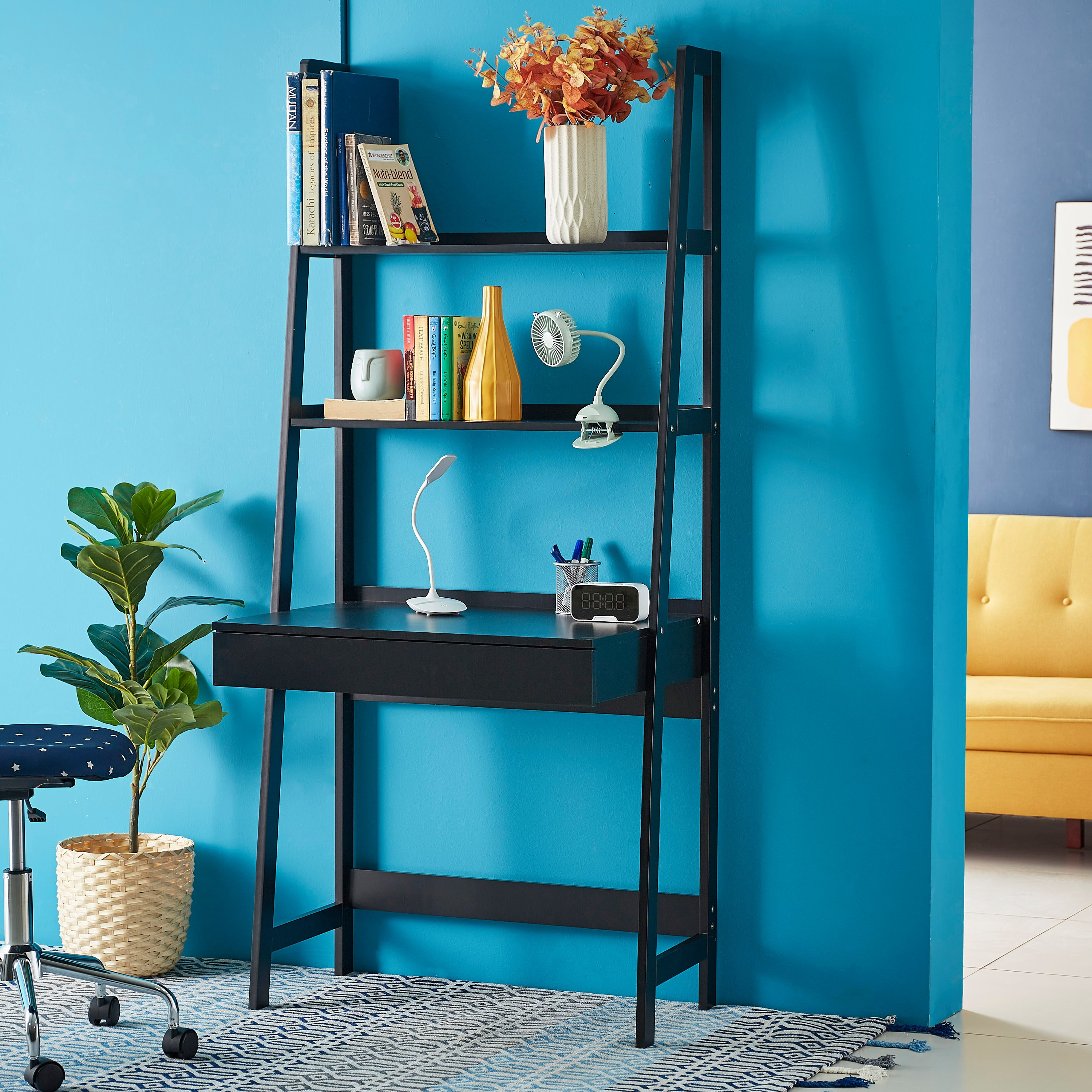خزانة كتب مكتب دراسي بدرج من لويس-hbxfurniture-office-desks-image-1