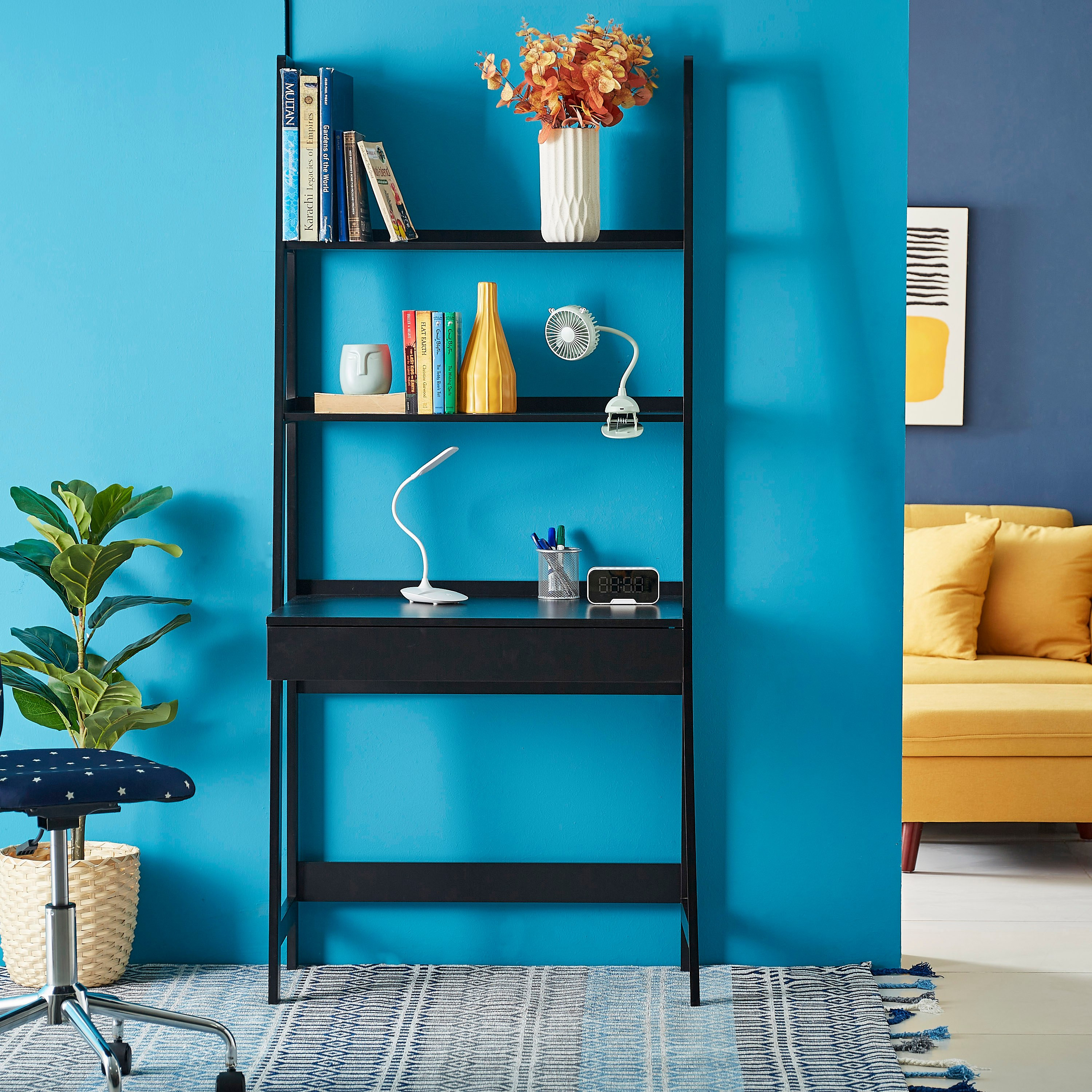 خزانة كتب مكتب دراسي بدرج من لويس-hbxfurniture-office-desks-image-2