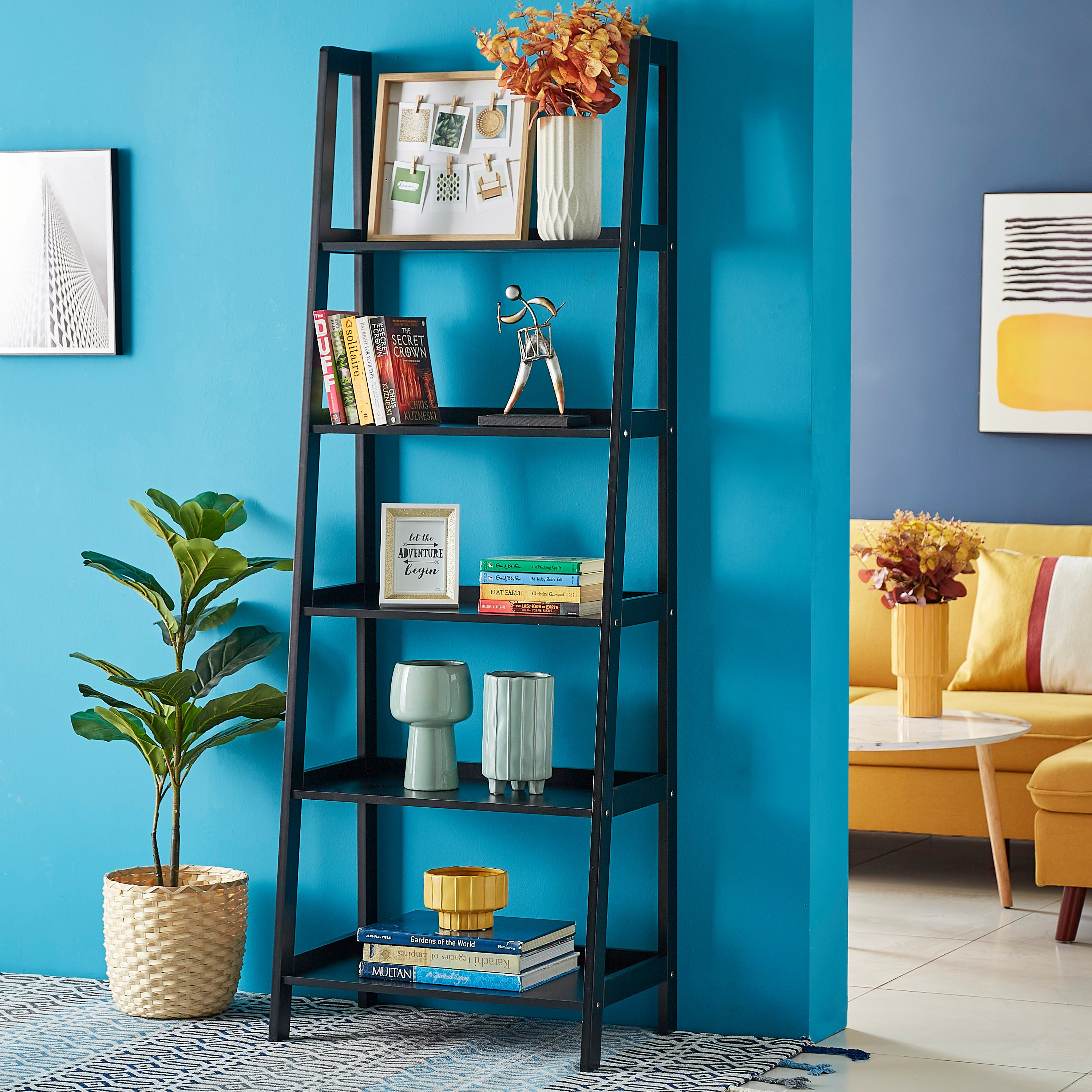 Louis 5-Tier Bookcase-hbxfurniture-office-bookcases-image-1