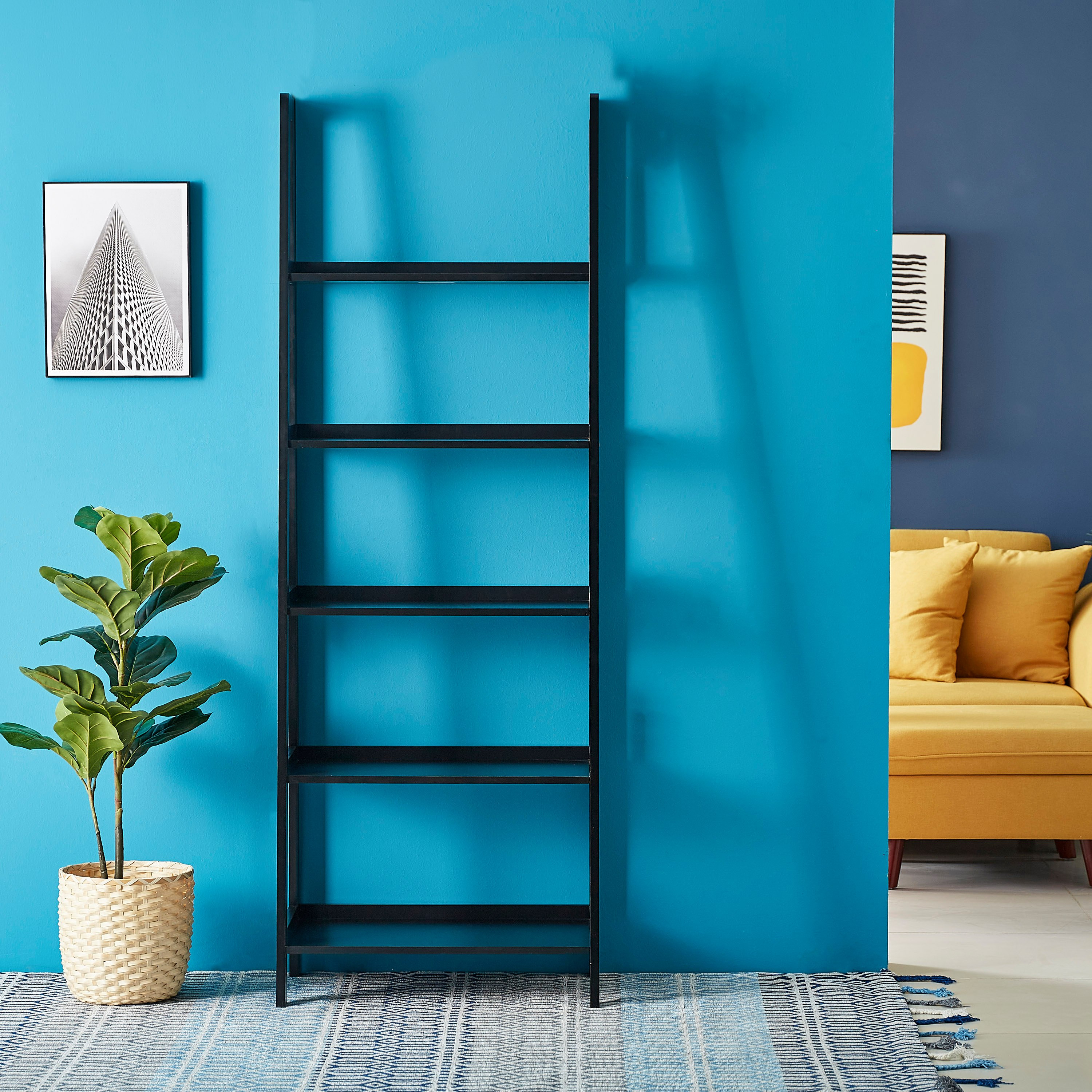 Louis 5-Tier Bookcase-hbxfurniture-office-bookcases-image-2