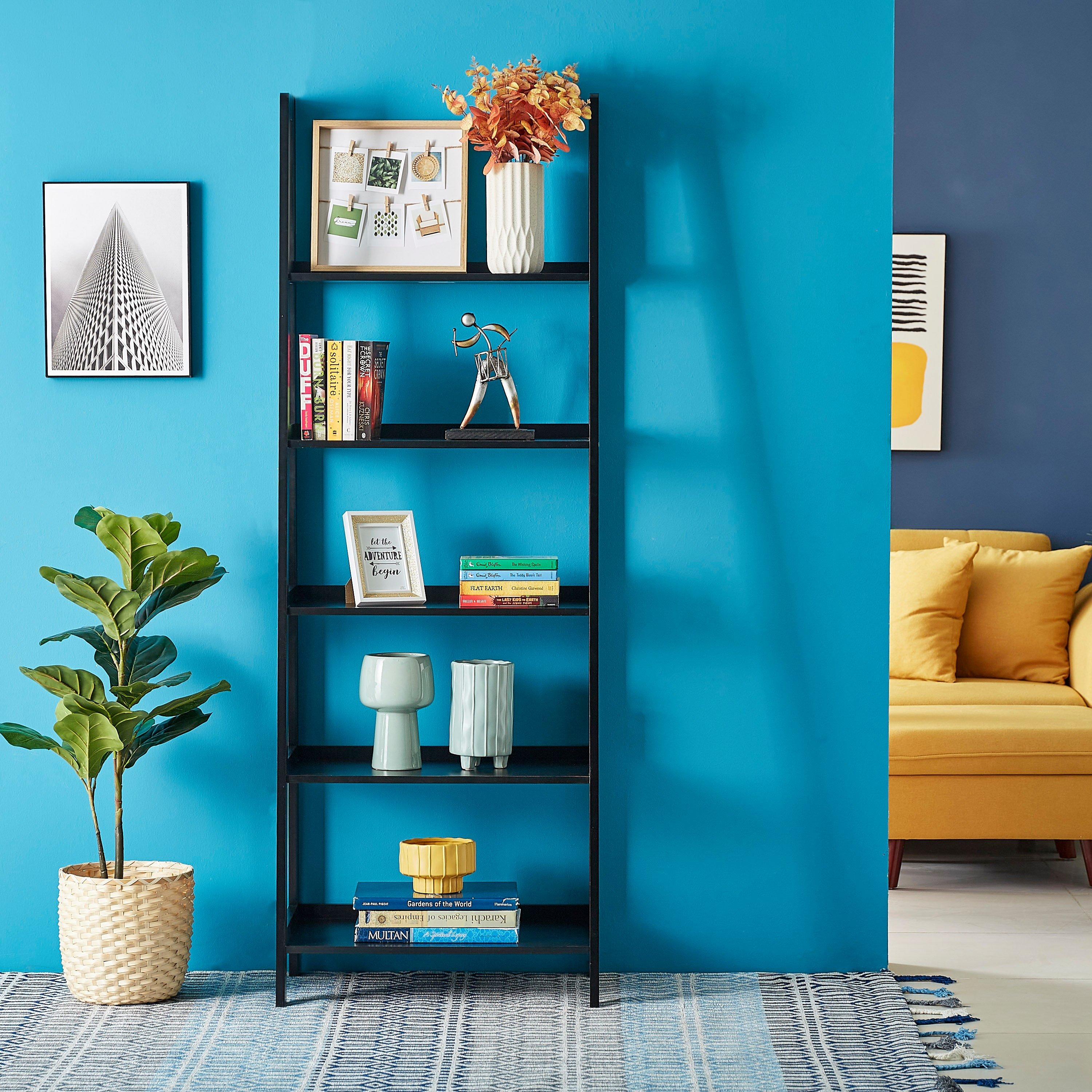 Louis 5-Tier Bookcase-hbxfurniture-office-bookcases-image-3