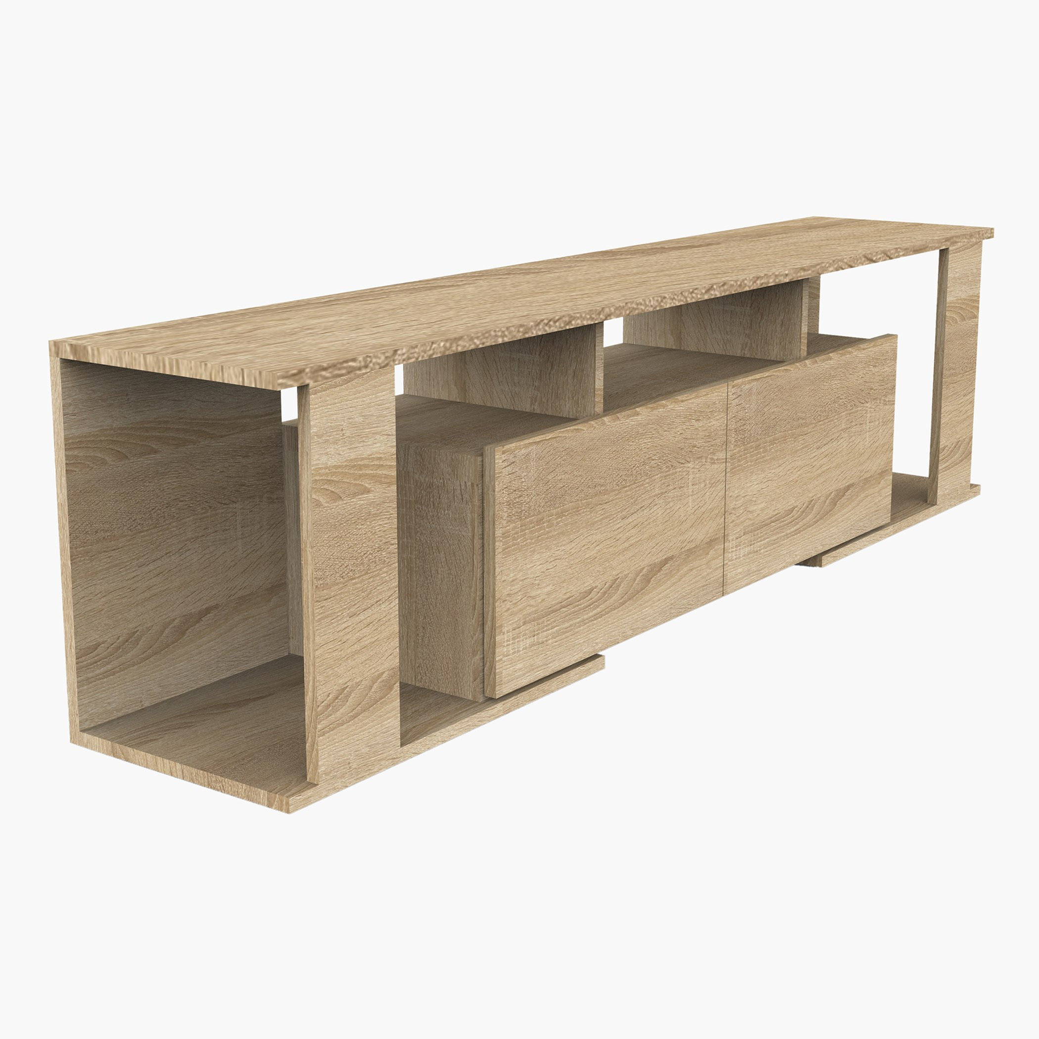 وحدة تلفزيون ببابين للتلفزيونات حتى 65 بوصة من ديسموند-hbxlivingroom-mediaunitsandstorage-tvunits-image-4