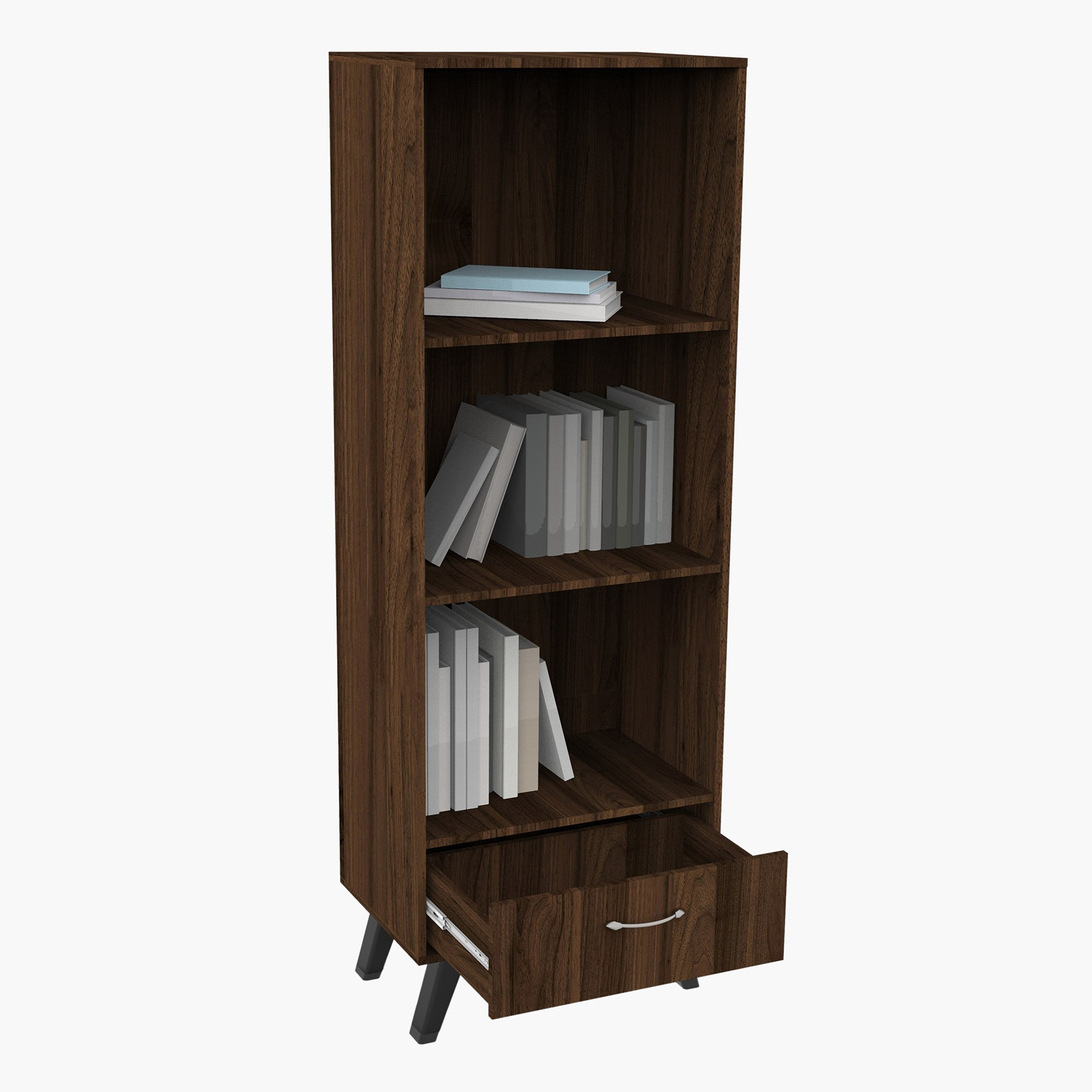 خزانة كتب بدرج من فاينلاي-hbxfurniture-office-bookcases-image-4