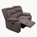Wembley 2-Seater Leather-Look Fabric Recliner Sofa-Recliner Sofas-thumbnailMobile-4