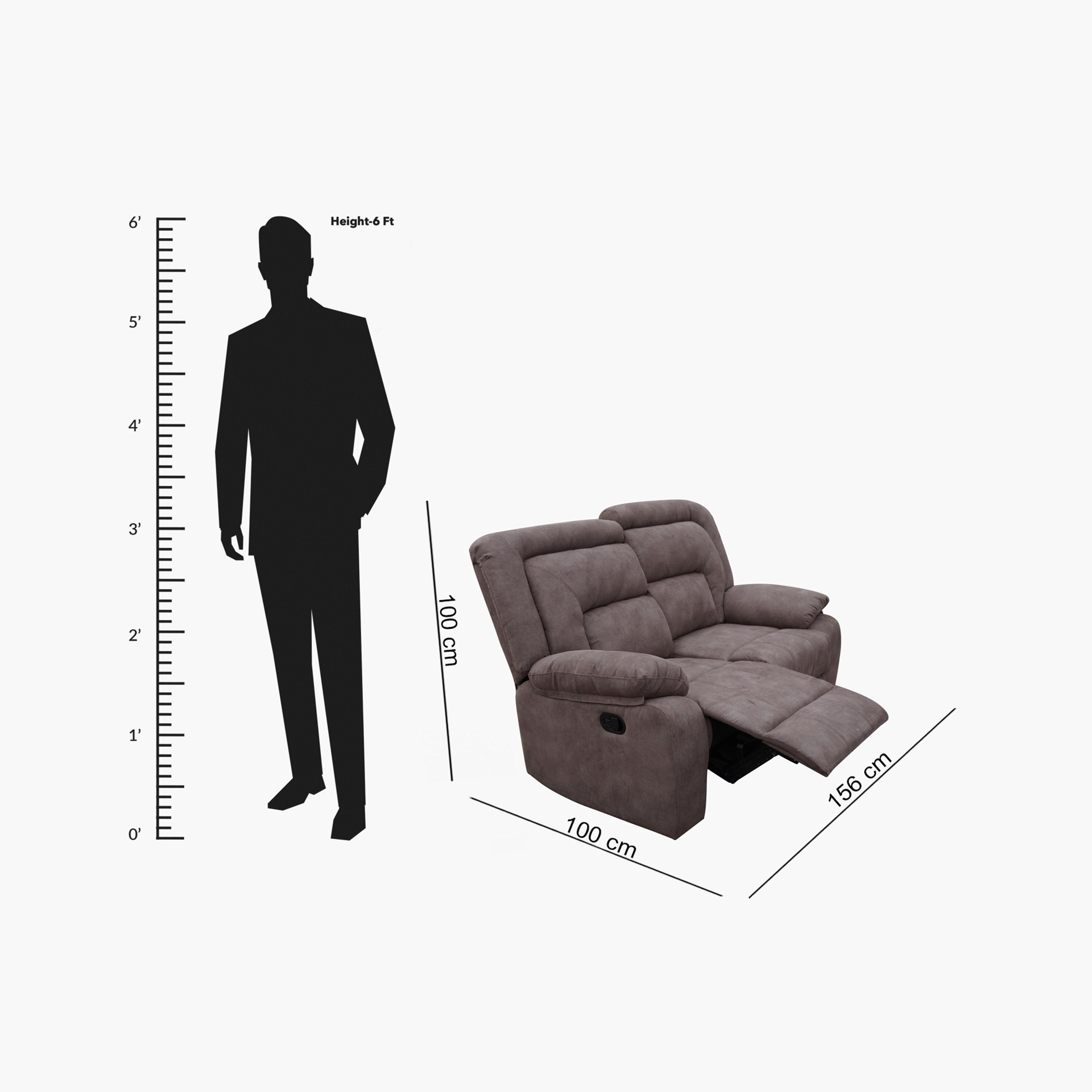 كنبة استرخاء قماشيّة شبه جلد مقعدين من ويمبلي-hbxlivingroom-sofasandarmchairs-sofas-image-9