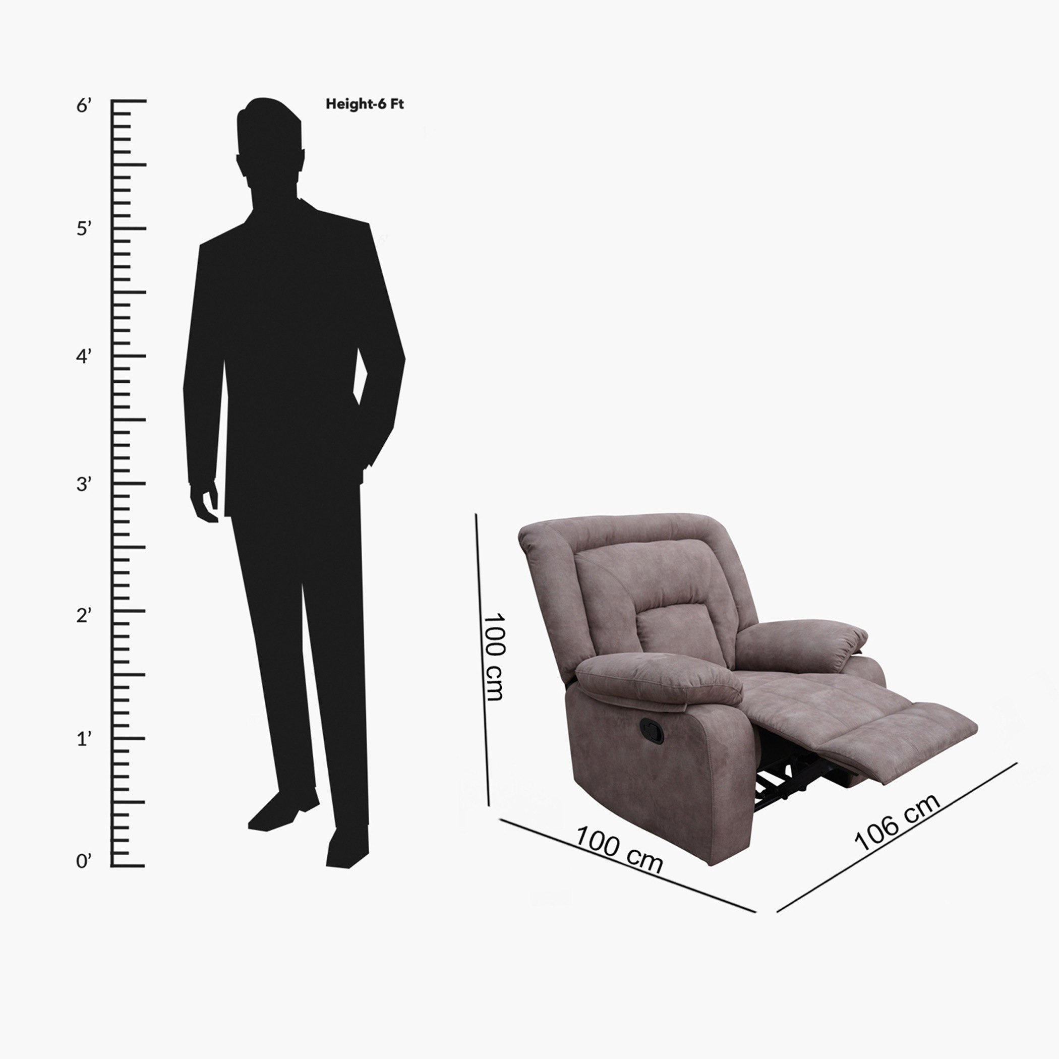 كنبة استرخاء قماشيّة شبه جلد مقعد واحد من ويمبلي-hbxfurniture-livingroom-sofasandsofasets-image-9