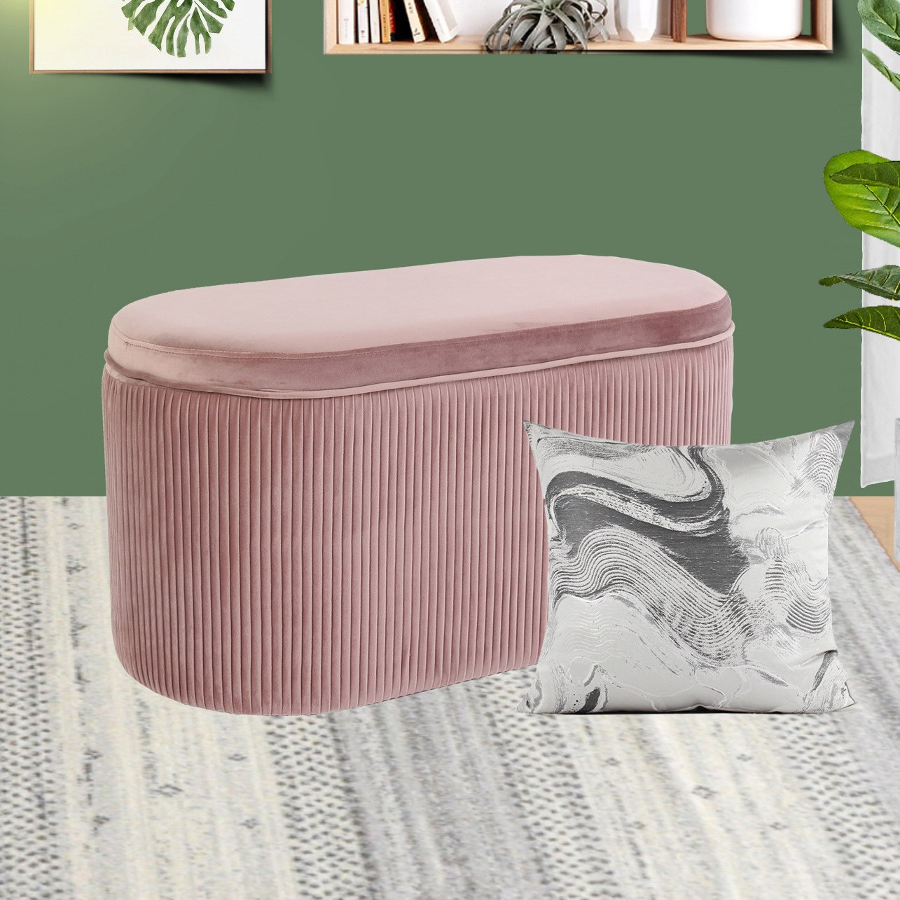 مسند قدم مخملي من كاليستا-hbxlivingroom-sofasandarmchairs-ottomansandfootstools-image-1