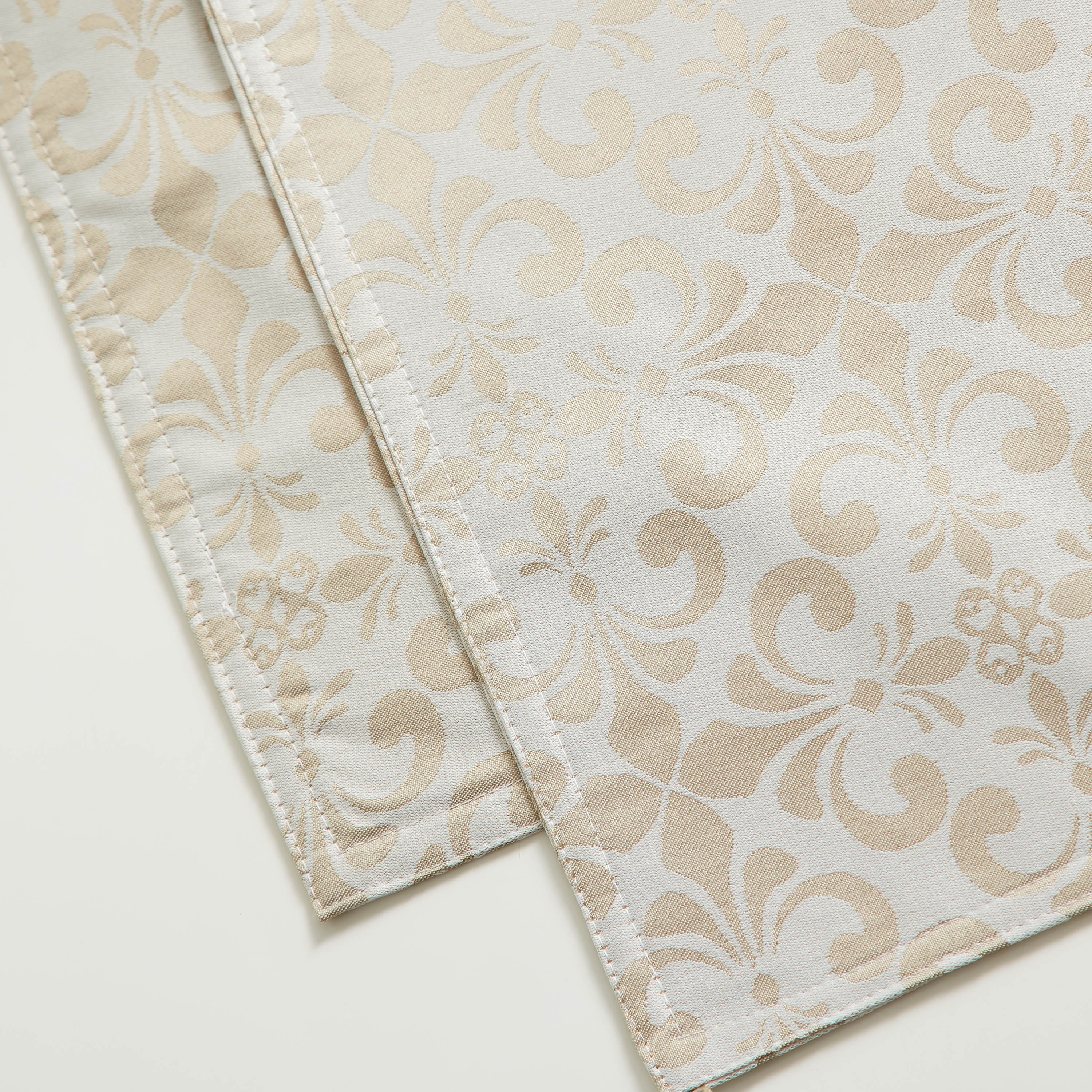 طقم لبادة صحون جاكار قابل للاستخدام على الوجهين قطعتين من هاربر  - 33x48 سم-hbxdecorandfurnishings-homefurnishings-tablelinens-image-2
