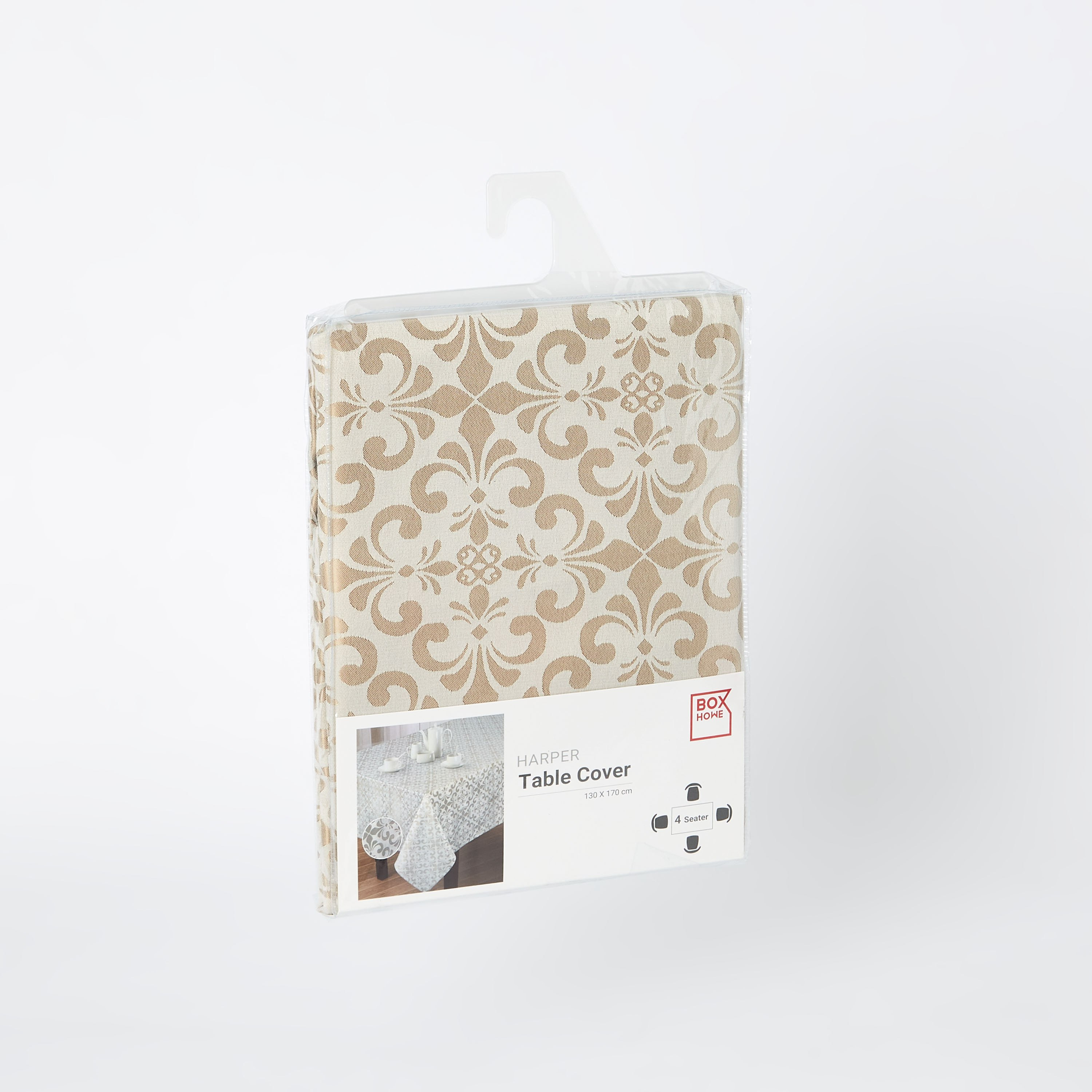 مفرش طاولة جاكار من هاربر - 130 × 170 سم-hbxdecorandfurnishings-homefurnishings-tablelinens-image-4