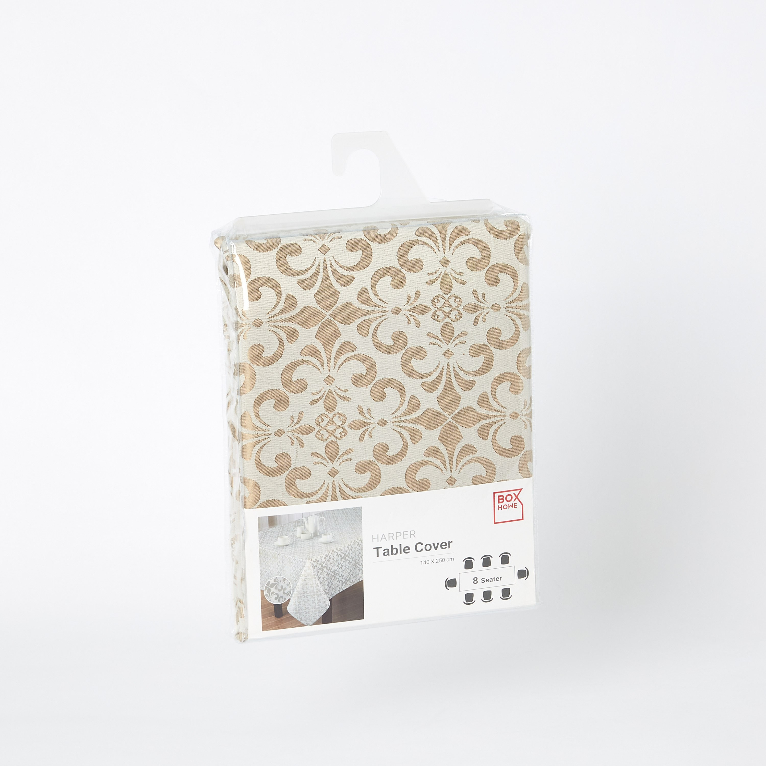 مفرش طاولة جاكار من هاربر - 140x250  سم-hbxdecorandfurnishings-homefurnishings-tablelinens-image-4