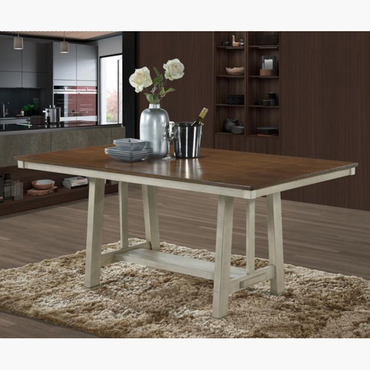 طقم سفرة 6 مقاعد من ريد-hbxfurniture-diningtablesandsets-diningsets-sixseater-image-2