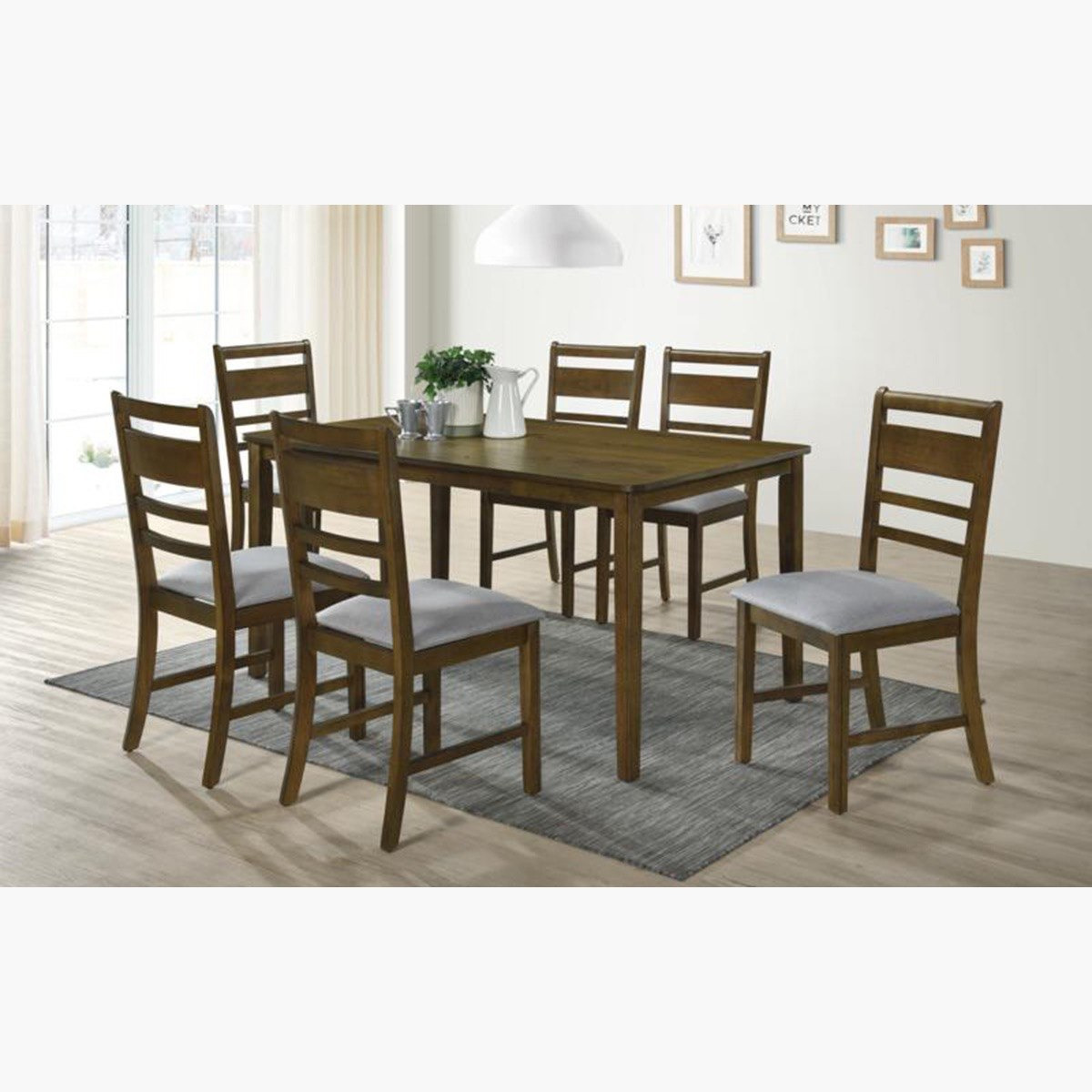 Andrew 6-Seater Dining Set-hbxfurniture-diningtablesandsets-diningsets-sixseater-image-1