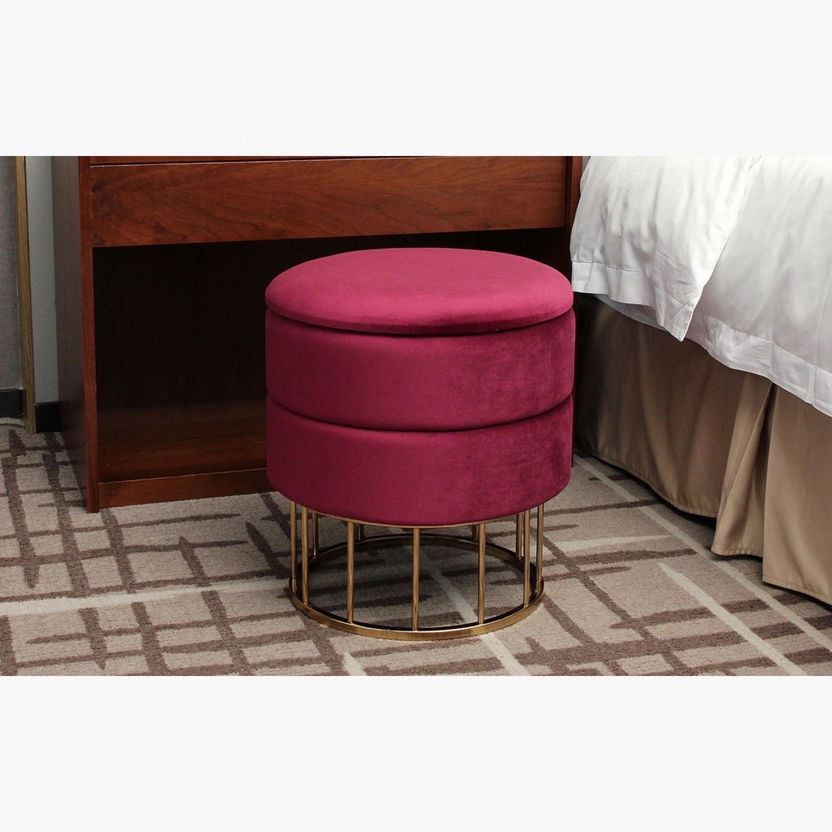 Turin Stool with Storage-Ottomans and Footstools-image-0