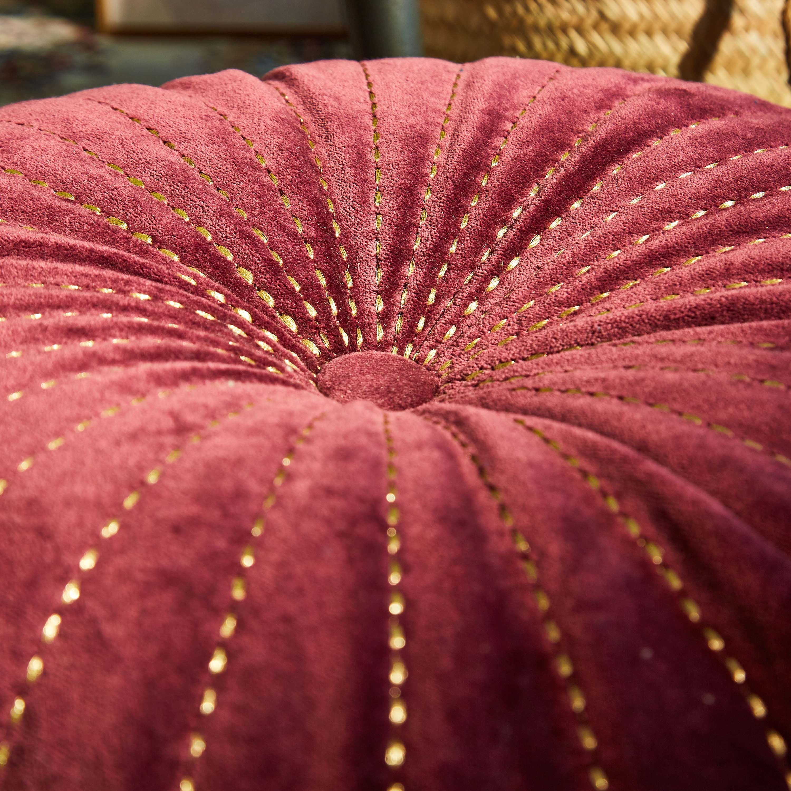 وسادة محشوة مخملية من سيرين- 40 سم-hbxlivingroom-furnishings-cushionsandcovers-filledcushions-image-3