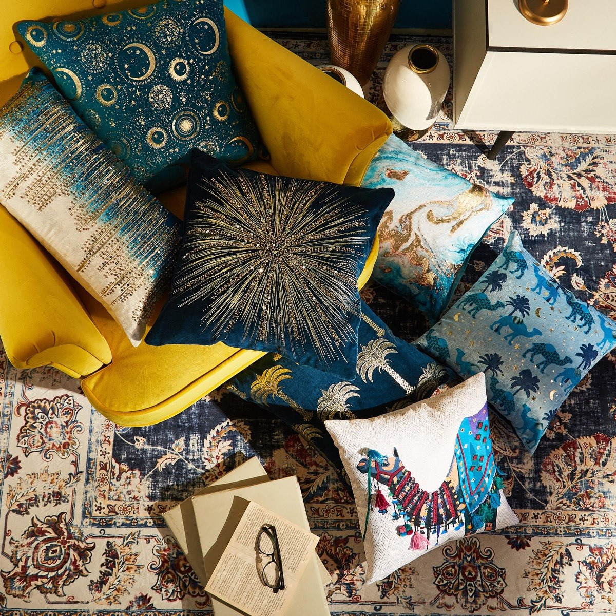 غطاء وسادة بطبعات دجيتال أيبك من ميراج - 40x40 سم-hbxhomeware-cushionsandcovers-cushioncovers-image-5