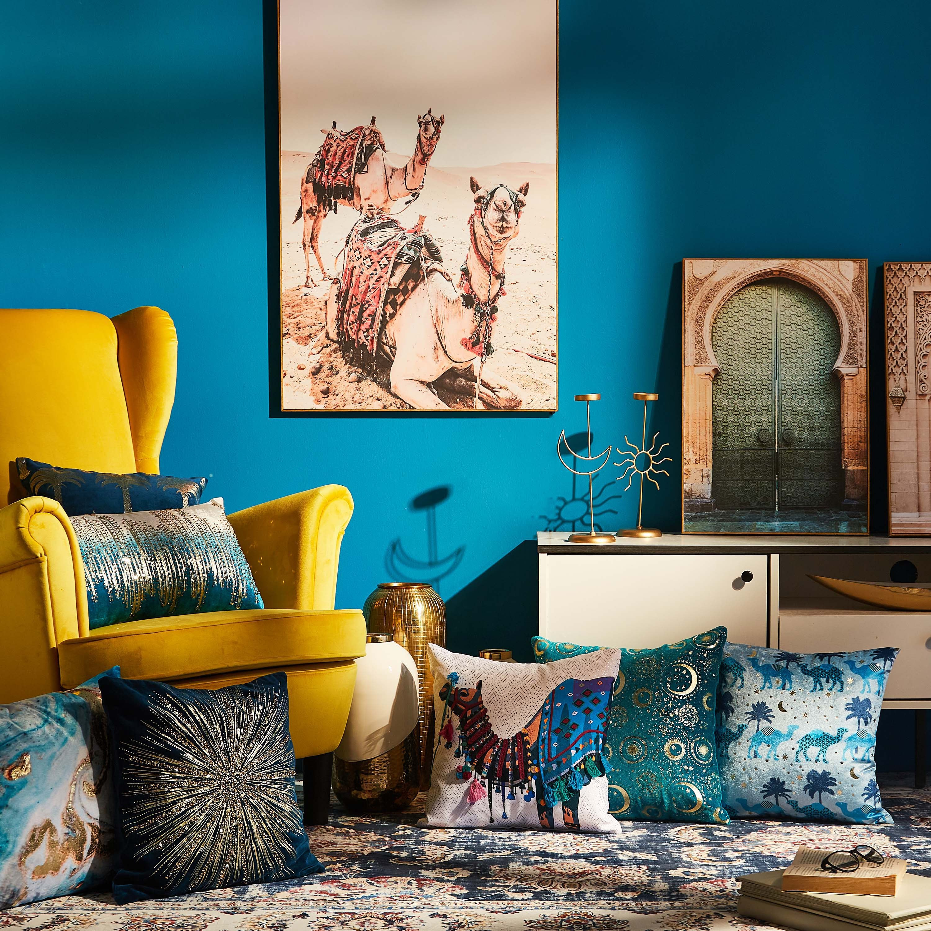 Mirage Marble Digital Print Cushion Cover - 40x40 cm-hbxhomeware-cushionsandcovers-cushioncovers-image-4
