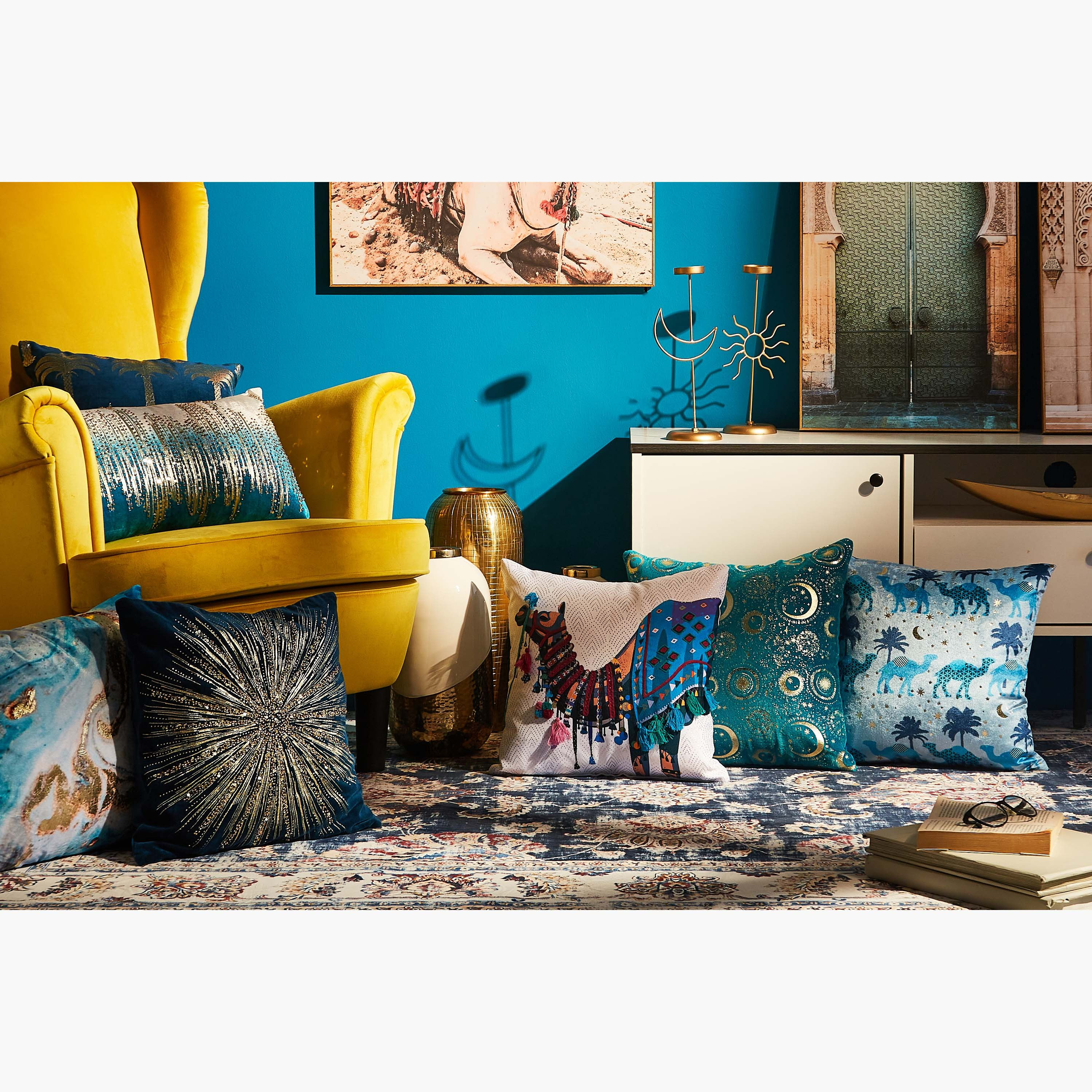 Mirage Marble Digital Print Cushion Cover - 40x40 cm-hbxhomeware-cushionsandcovers-cushioncovers-image-6