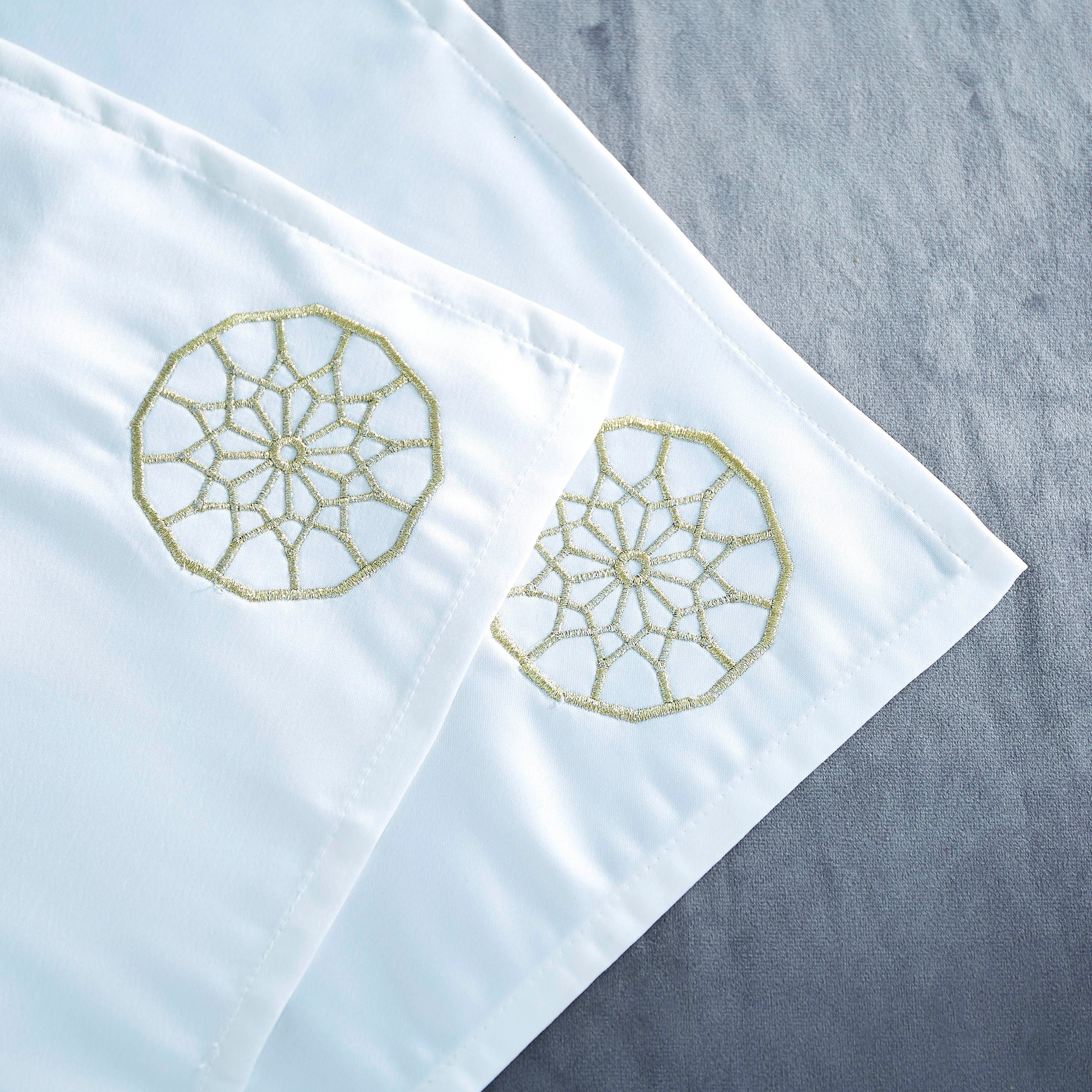 طقم مناديل سفرة مطرزة من قطعتين ربيع من مشربية-hbxdecorandfurnishings-homefurnishings-tablelinens-image-3