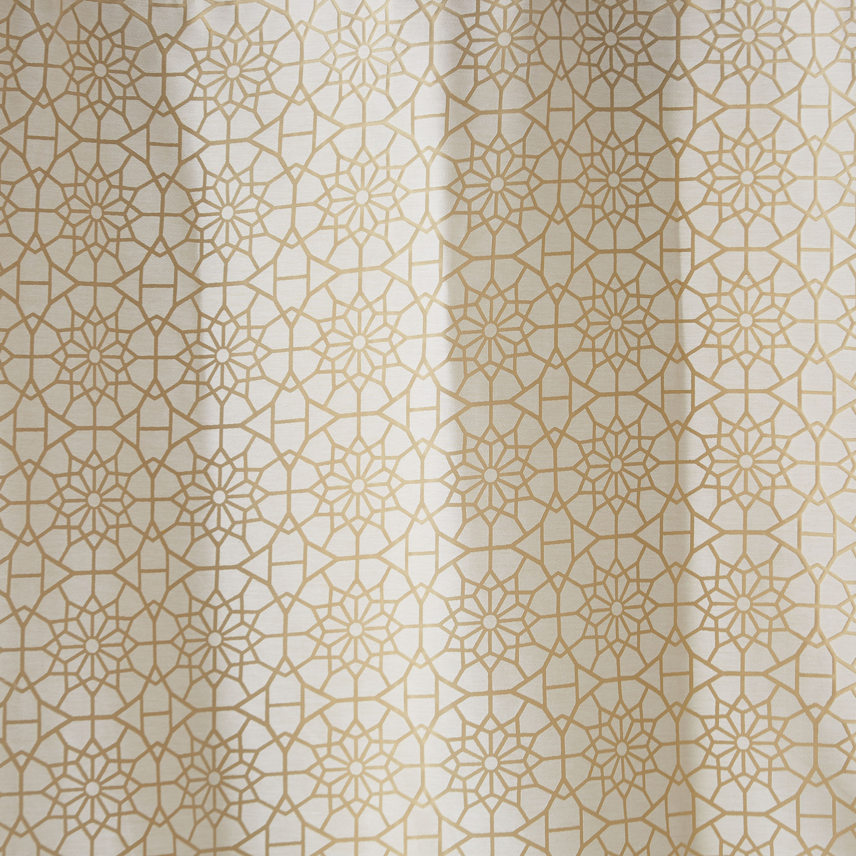 Mashrabiya Liman 2-Piece Double Layer Curtain Set - 140x240 cm-hbxhomeware-hbxdecorandfurnishings-image-3