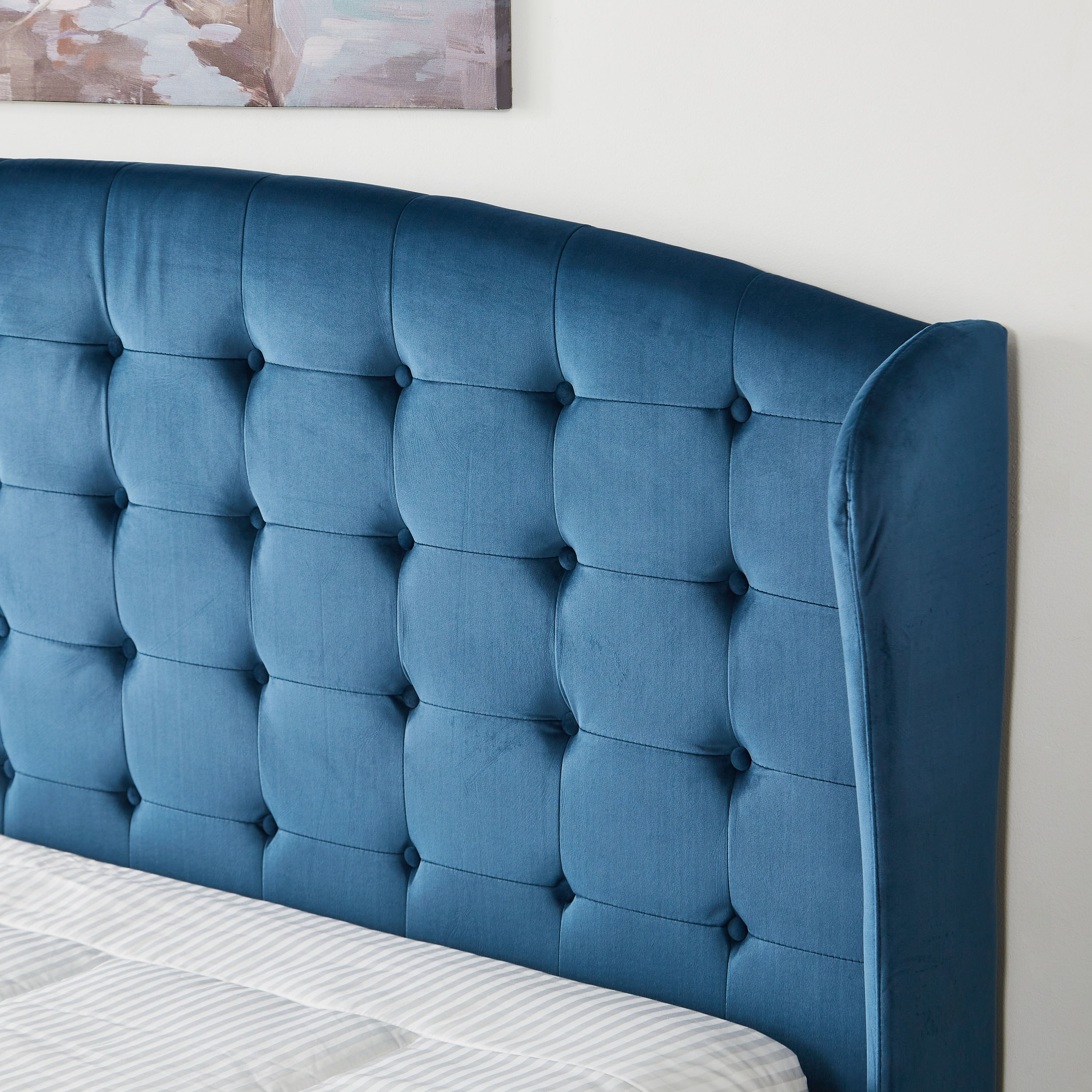 لوح رأسي كينج منجد من تايلور رود - 180×200 سم-hbxfurniture-bedsandbedsets-beds-image-3