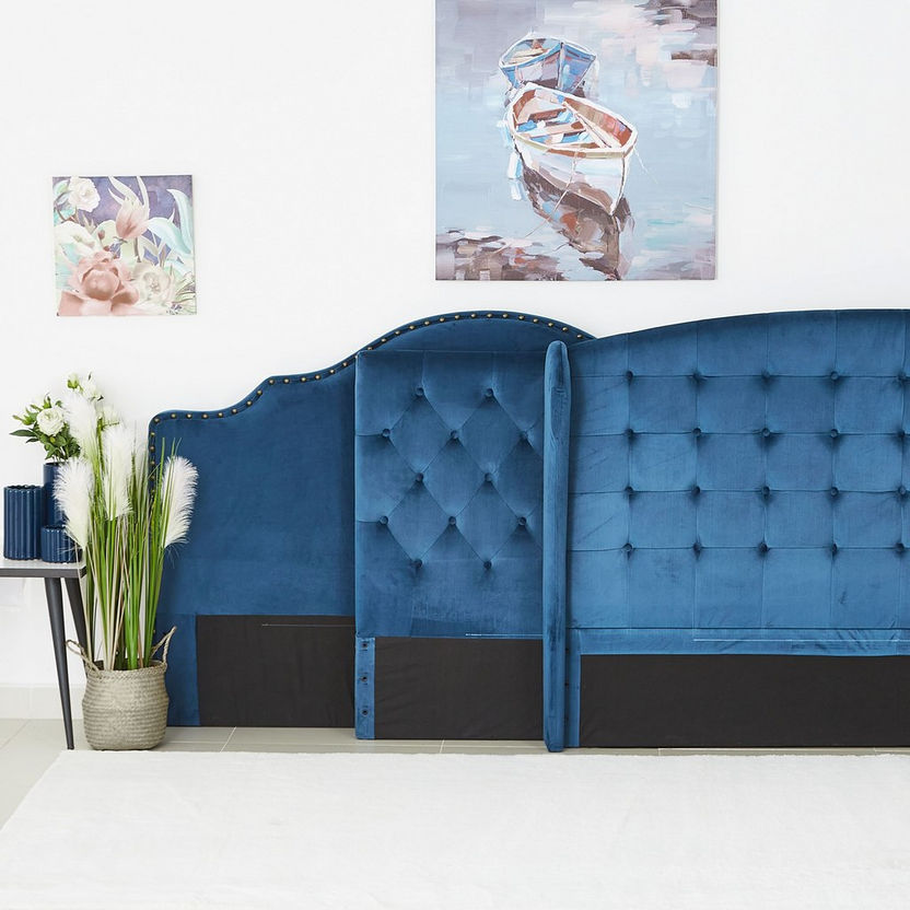 Taylor Rhode Upholstered King Headboard - 180x200 cm-Beds-image-5