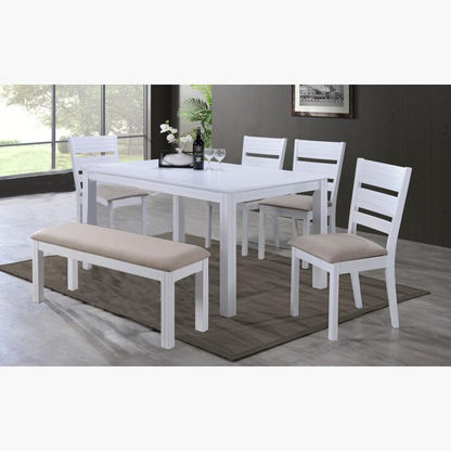 Montoya 6-Seater Dining Set with Bench