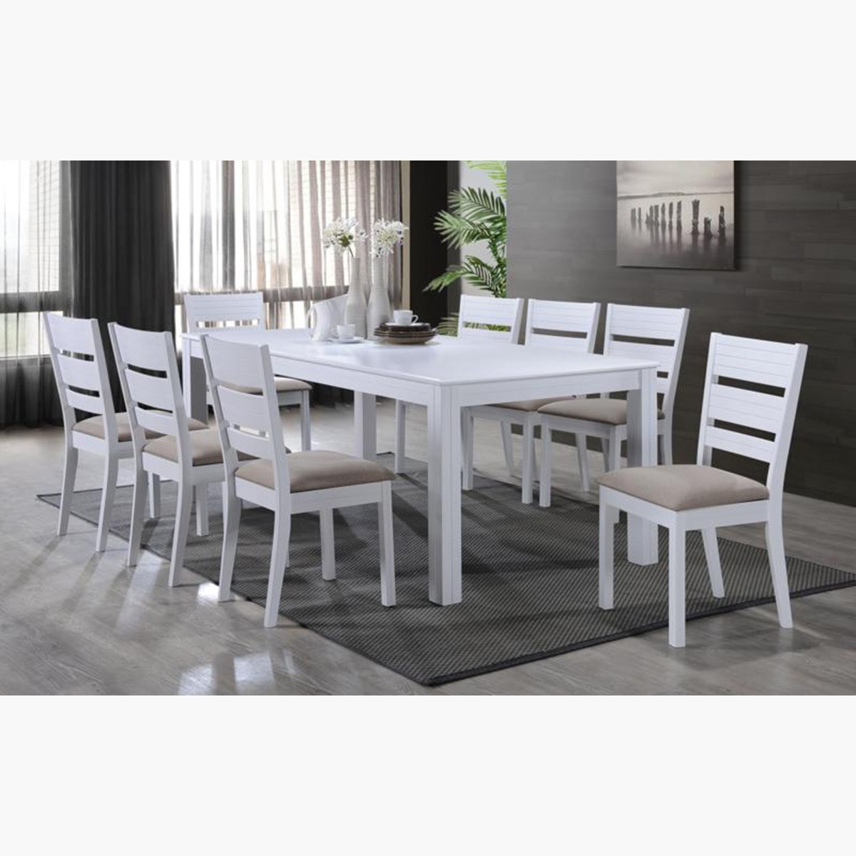 طقم سفرة 8 مقاعد من مونتويا-hbxfurniture-diningtablesandsets-diningsets-eightseater-image-1