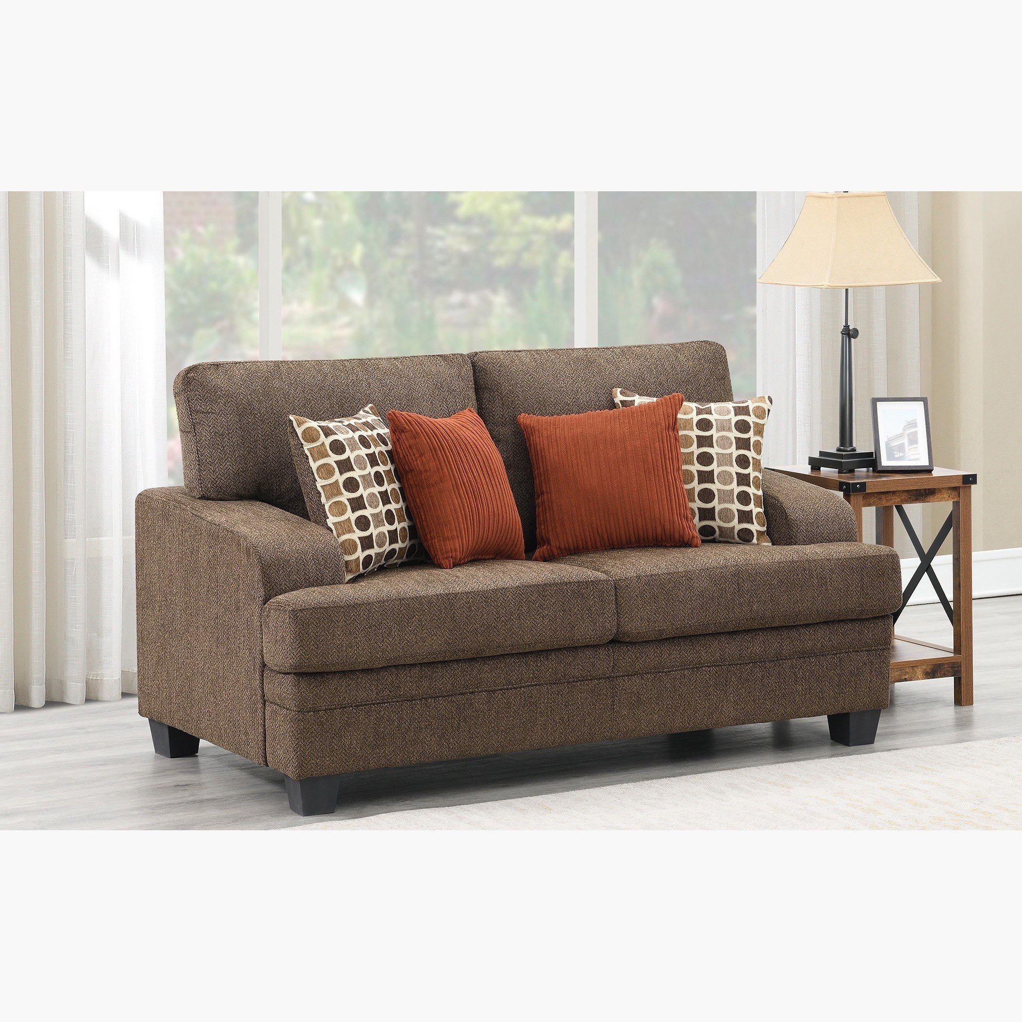 كنبة قماشيّة مقعدين مع 4 وسائد من لوفر-hbxlivingroom-sofasandarmchairs-sofas-image-1
