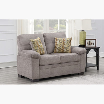 Acropolis 2 -Seater Fabric Sofa with 2 Cushions