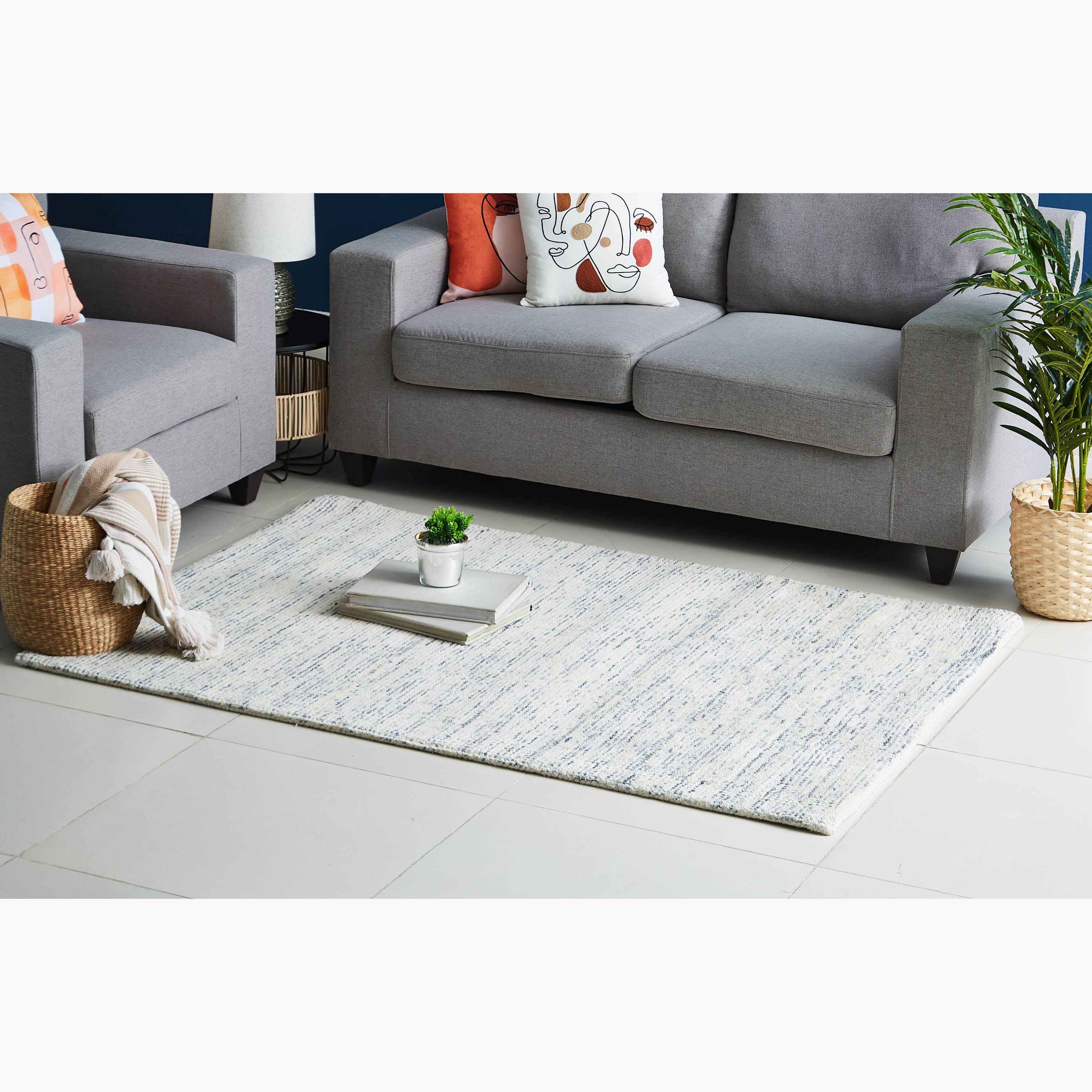 سجادة صوف مصنوعةً يدوياً من إيتون - 120x170 سم-hbxdecorandfurnishings-floorcoverings-rugs-image-1