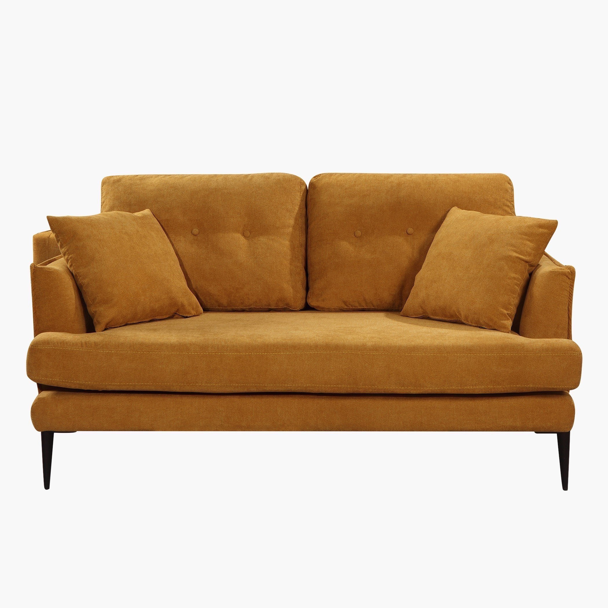 كنبة مخمليّة مقعدين مع وسادتين من توباز-hbxlivingroom-sofasandarmchairs-sofas-image-2