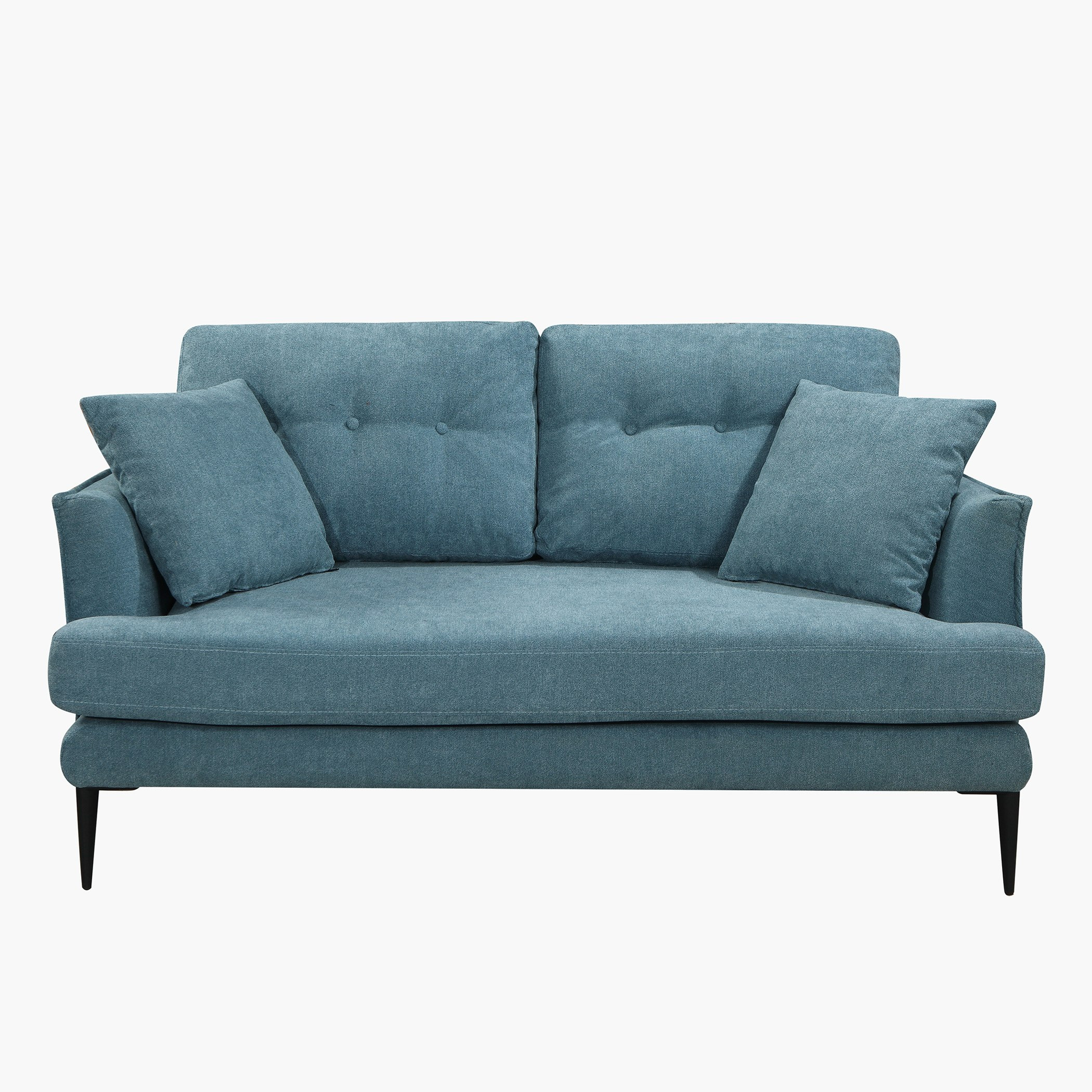 كنبة مخمليّة مقعدين مع وسادتين من توباز-hbxlivingroom-sofasandarmchairs-sofas-image-2