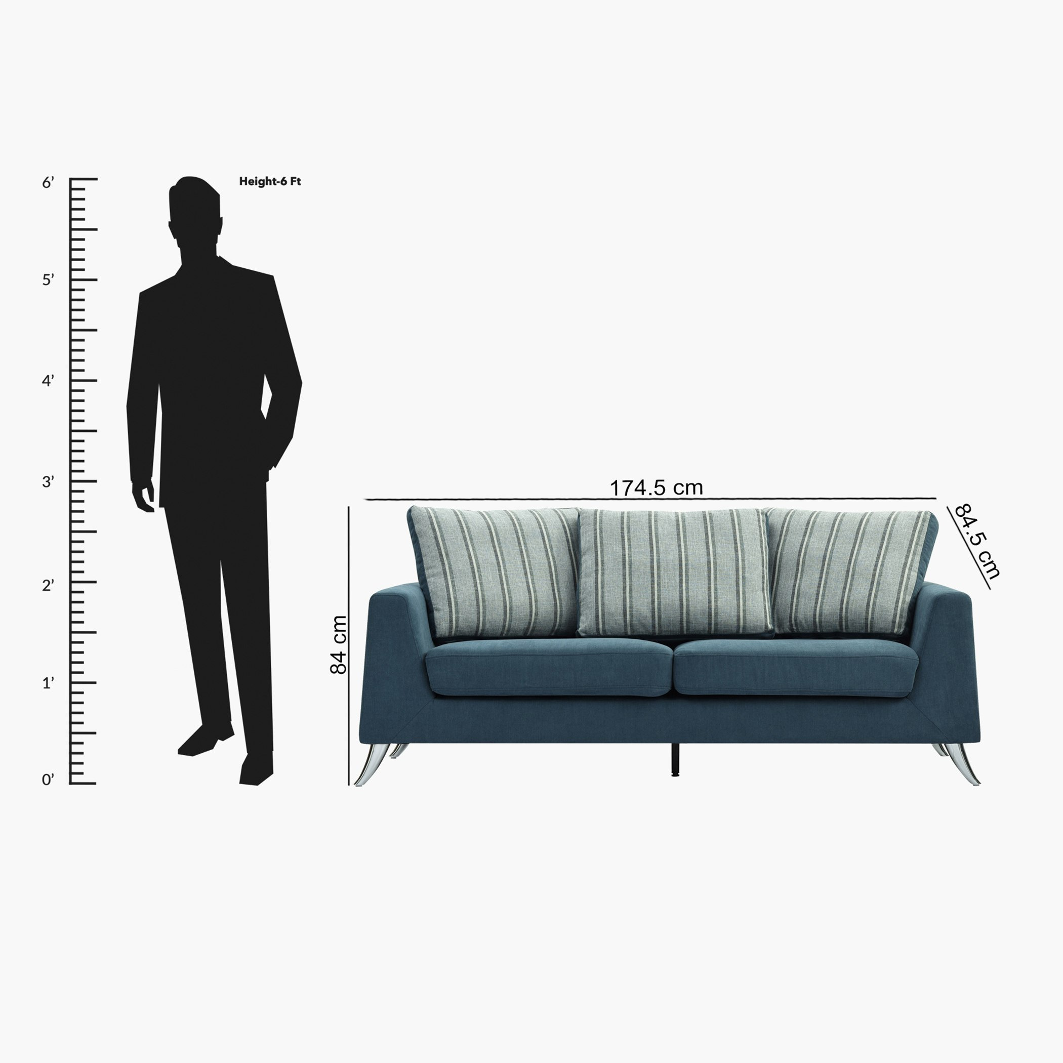 كنبة قماشية بـ 3 مقاعد و3 وسائد من فريزر-hbxlivingroom-sofasandarmchairs-sofas-image-11