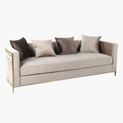 Corinne 3-Seater Sofa with 4 Cushions