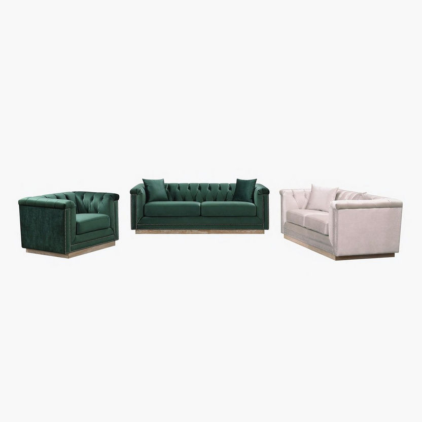 Abigail 2-Seater Sofa with 2 Cushions-Sofas-image-3