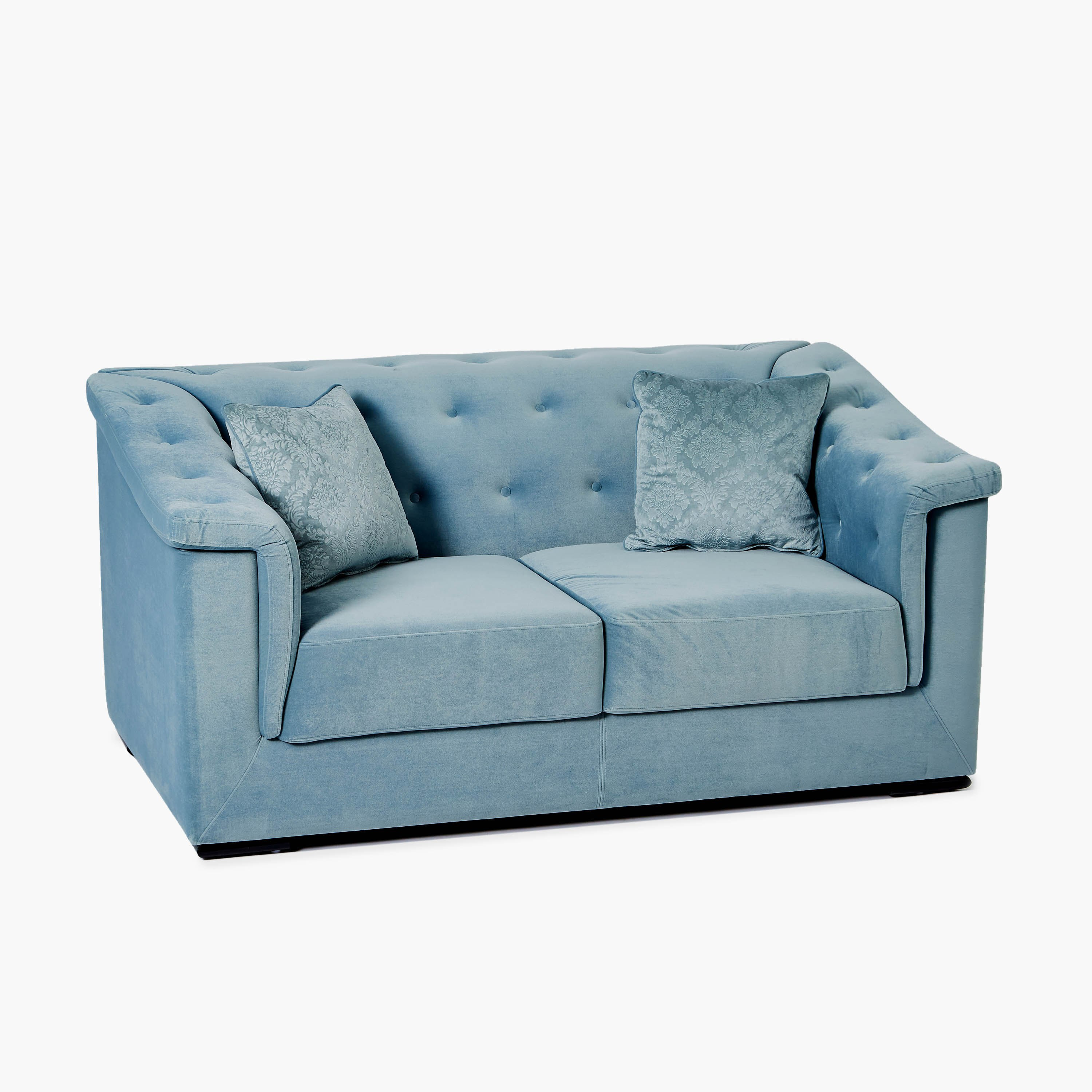كنبة مخمليّة مقعدين مع وسادتين من سندريلا-hbxlivingroom-sofasandarmchairs-sofas-image-7