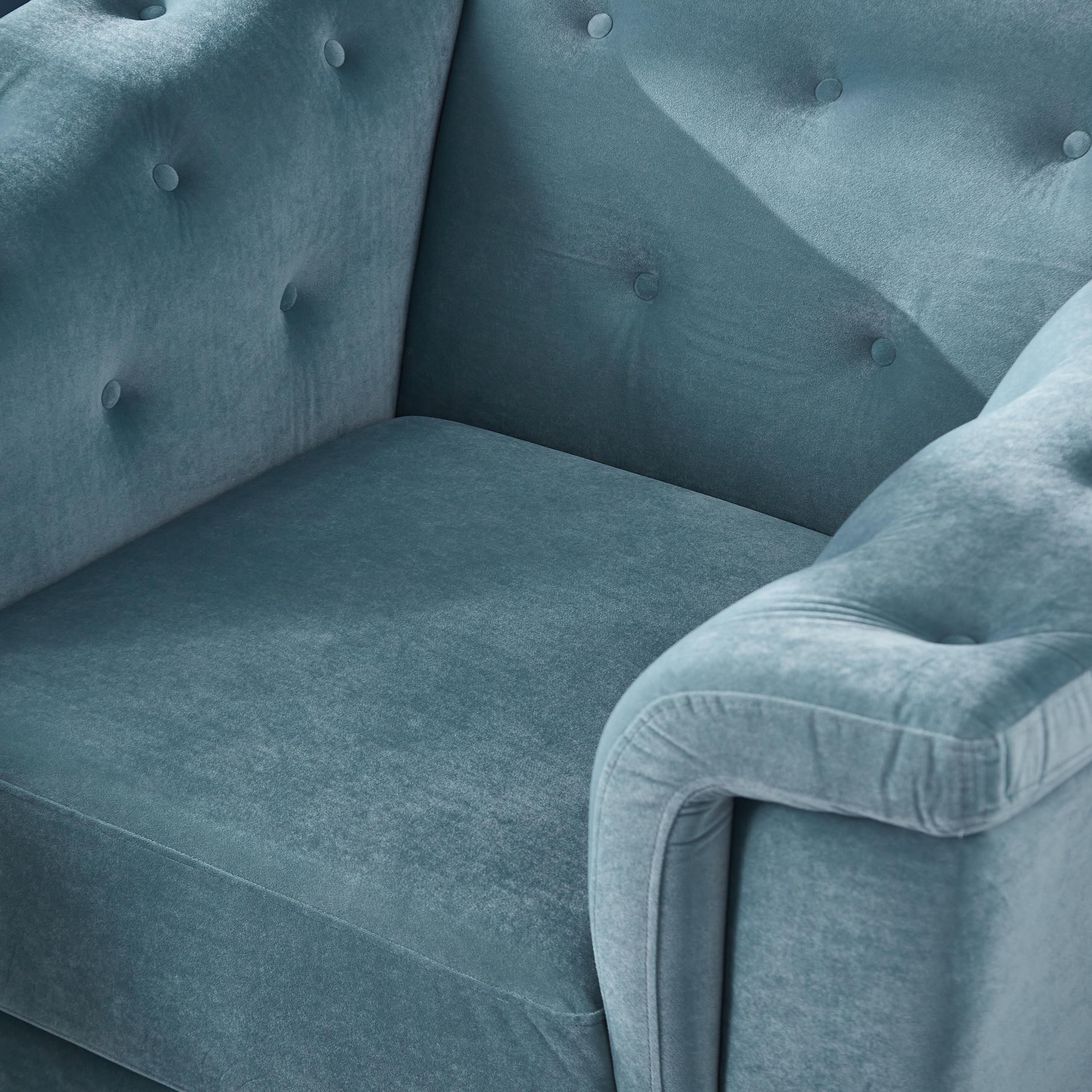 كنبة مخمليّة مقعد واحد مع وسادة من سندريلا-hbxlivingroom-sofasandarmchairs-sofas-image-4