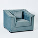 Cinderella 1-Seater Velvet Sofa with Cushion-Armchairs-thumbnail-6