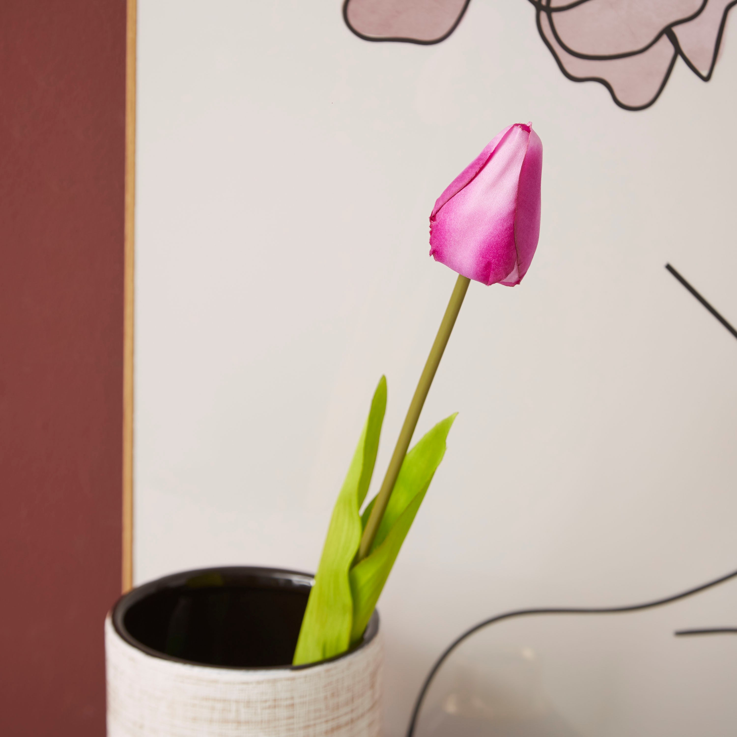 زهرة تيوليب صناعية من ليدا - 53 سم-hbxdecorandfurnishings-homeaccessories-artificialflowersandplants-image-1