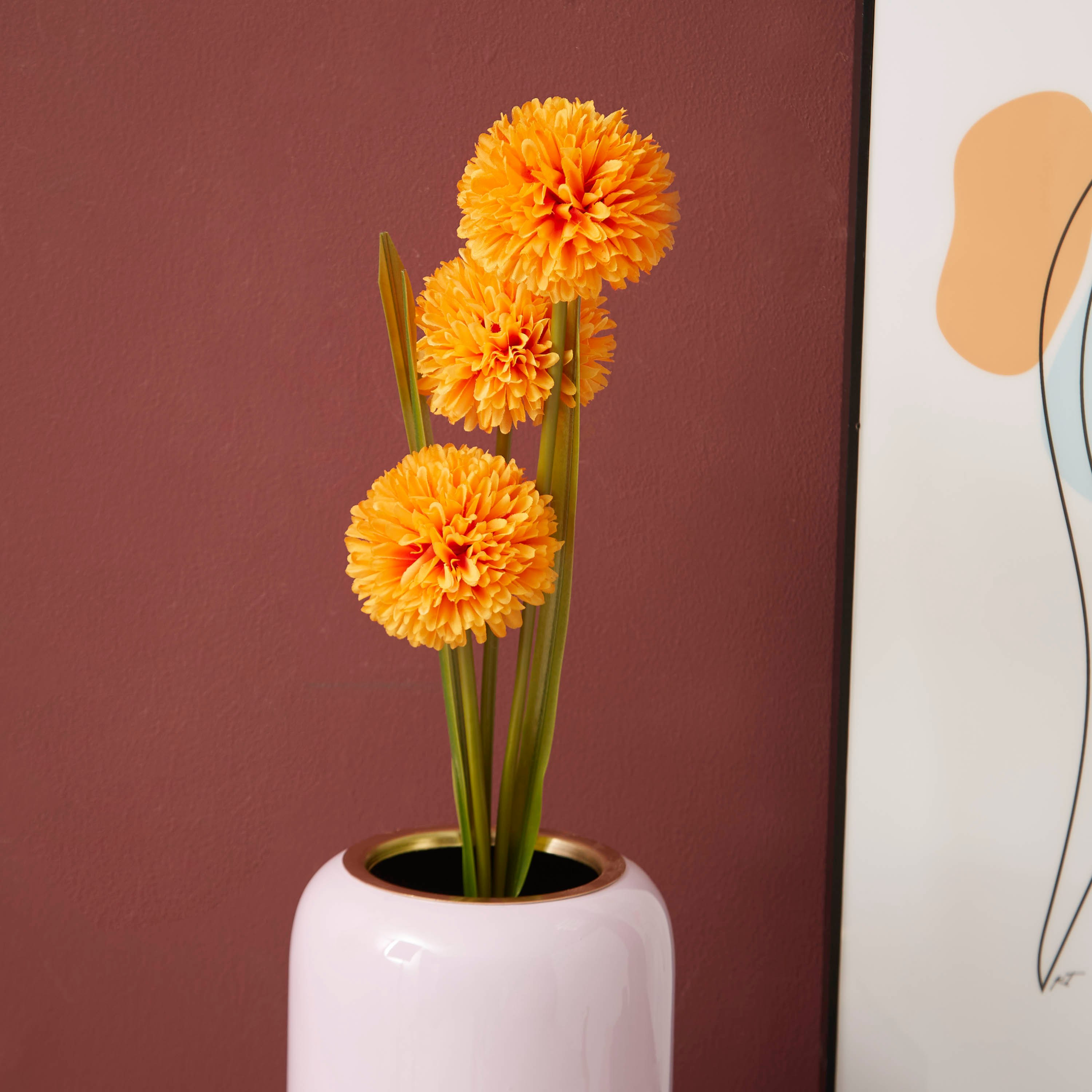 زهرة داليا صناعية من ليدا - 77 سم-hbxdecorandfurnishings-homeaccessories-artificialflowersandplants-image-1