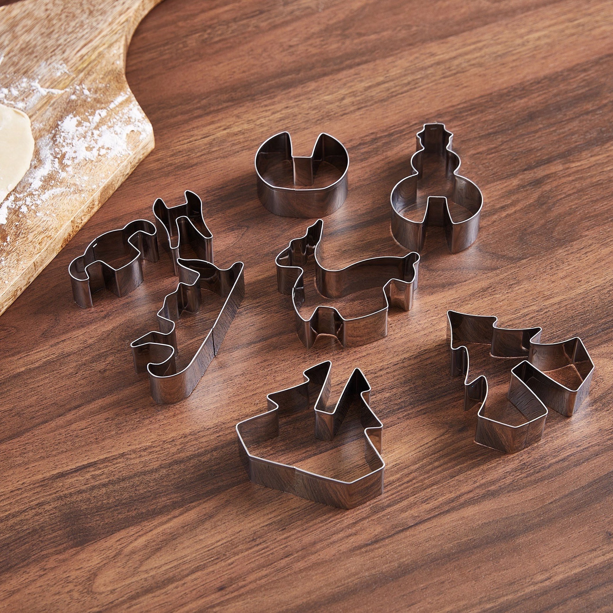 مجموعة قطاعات كعك ثلاثية الأبعاد 8 قطع من كارول-hbxkitchen-bakeware-image-1