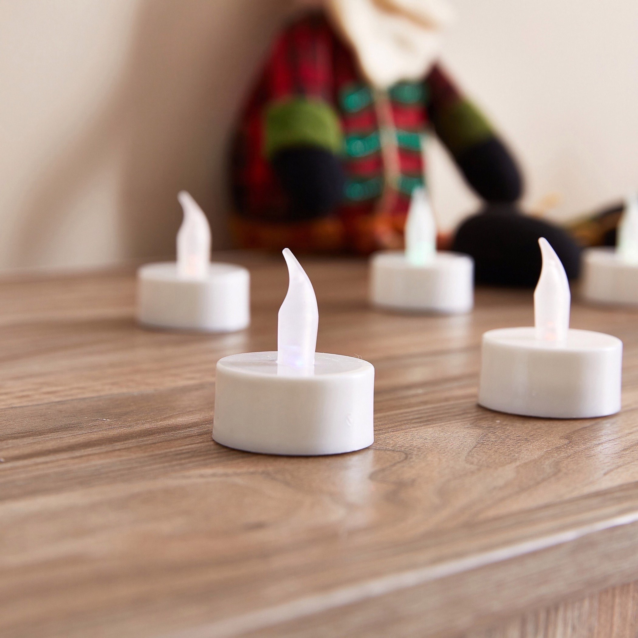شموع إضاءة أل إي دي متغيرة اللون من كارول - مجموعة من 6 قطع-hbxhomeware-lighting-decorativesandstringlights-image-3