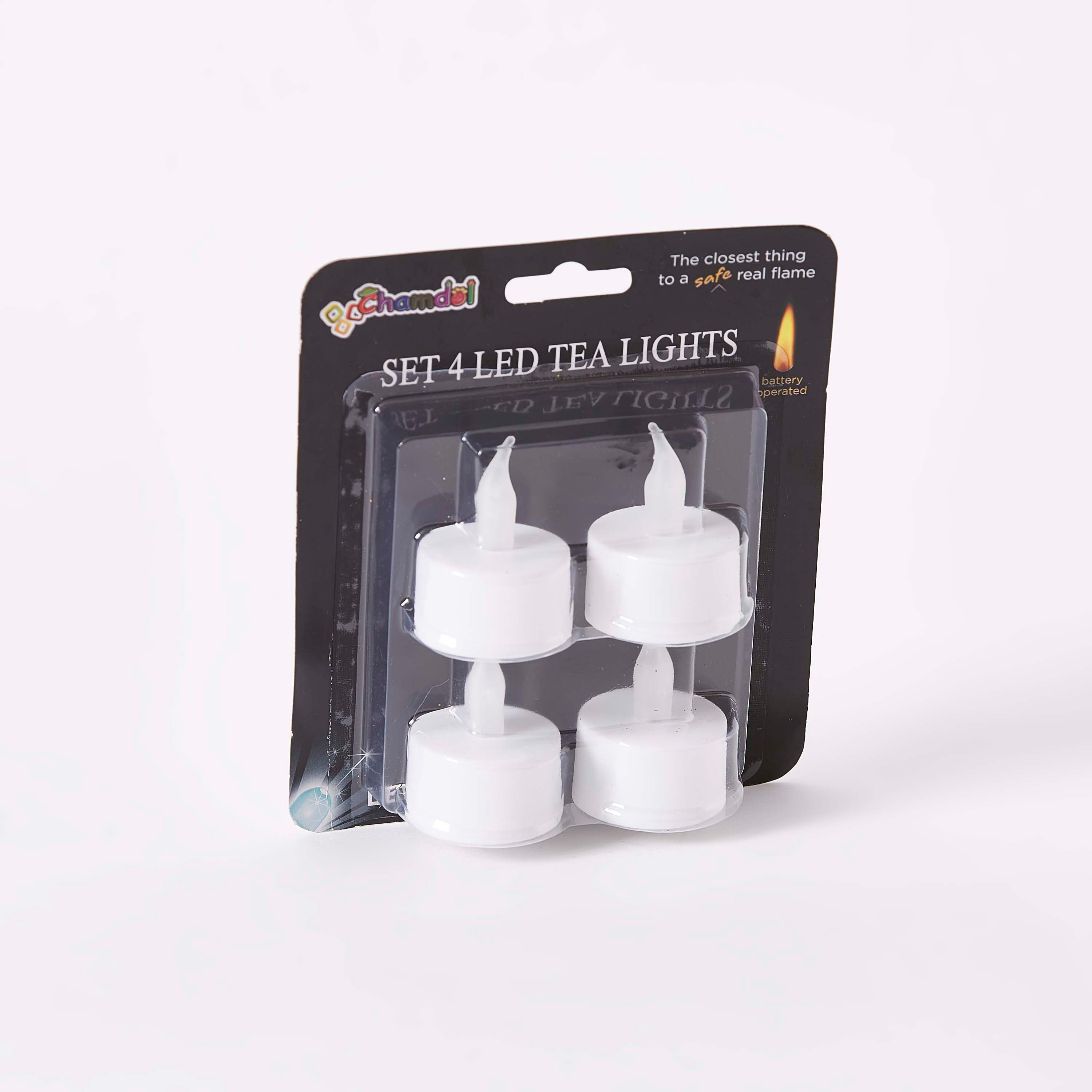 طقم شموع صغيرة إل إي دي بنظام تشغيل بالبطّارية من كارول - 4 قطع-hbxhomeware-lighting-decorativesandstringlights-image-5