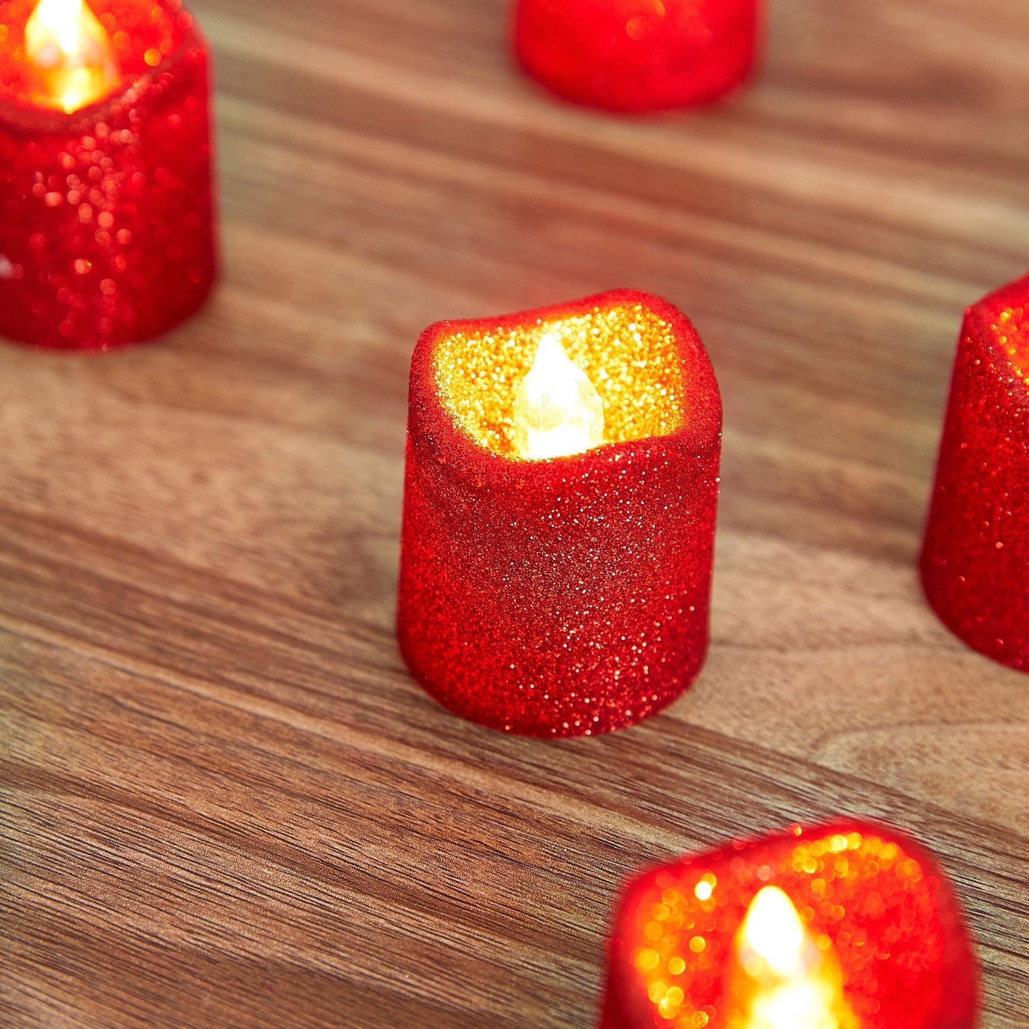 طقم شموع صغيرة أل إي دي 6 قطع من  كارول-hbxhomeware-lighting-decorativesandstringlights-image-3