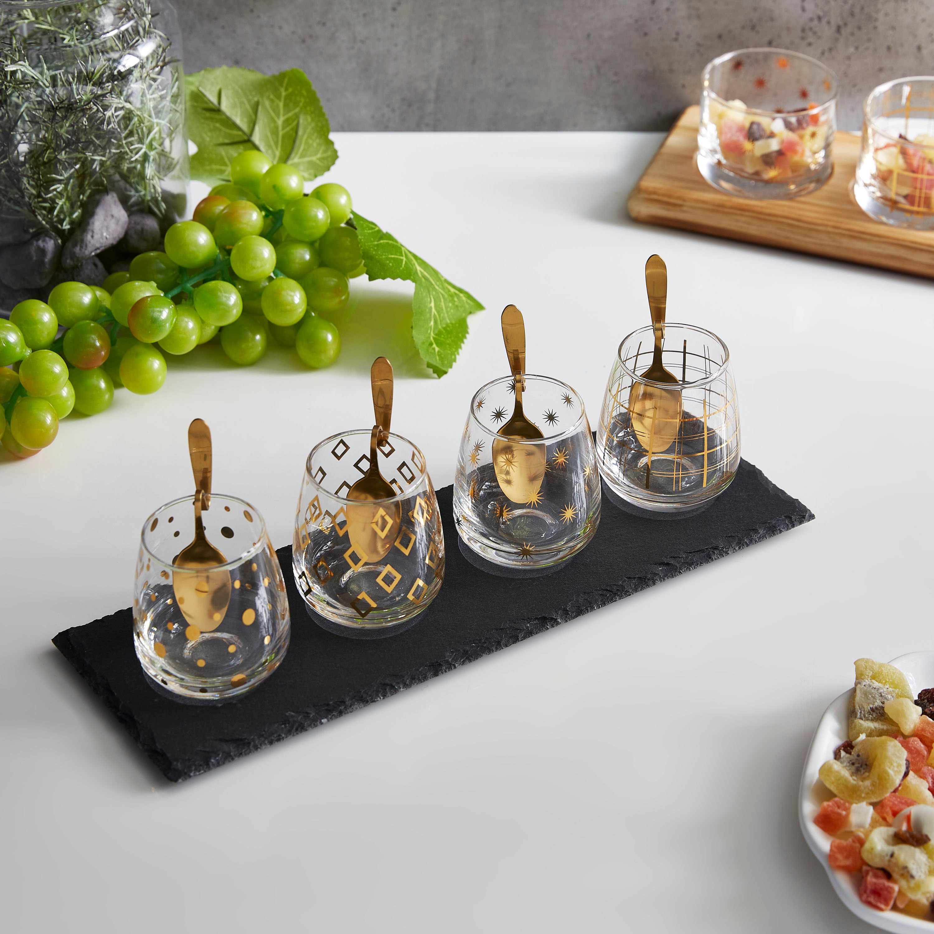 طقم صينيّة وأوعية تحلية 9 قطع من فيست-hbxhomeware-hbxkitchen-image-4