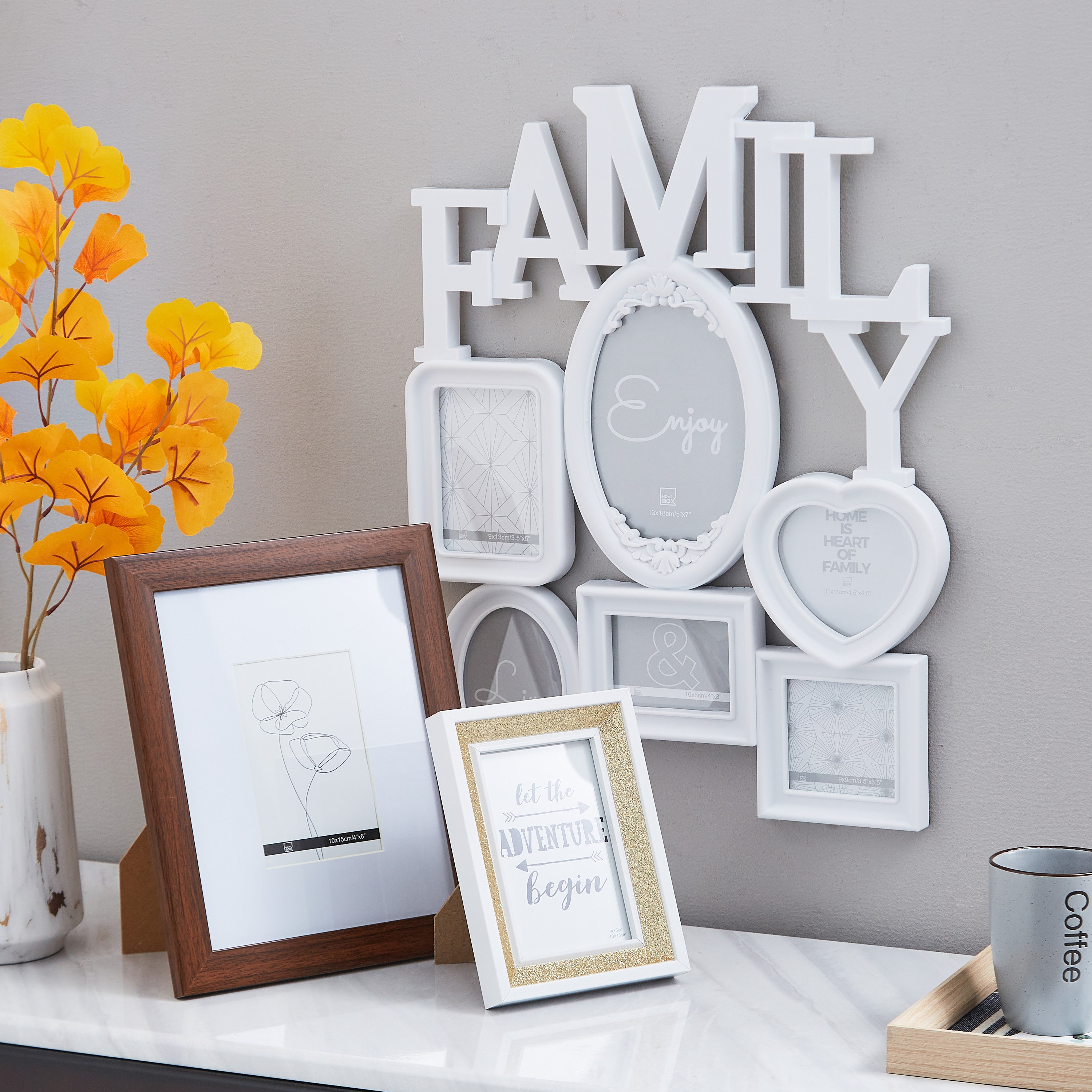 إطار صور 6 فتحات إم دي أف من كيرا فاميلي - 39x2x50 سم-hbxbedroom-decorandaccessories-photoframes-image-4