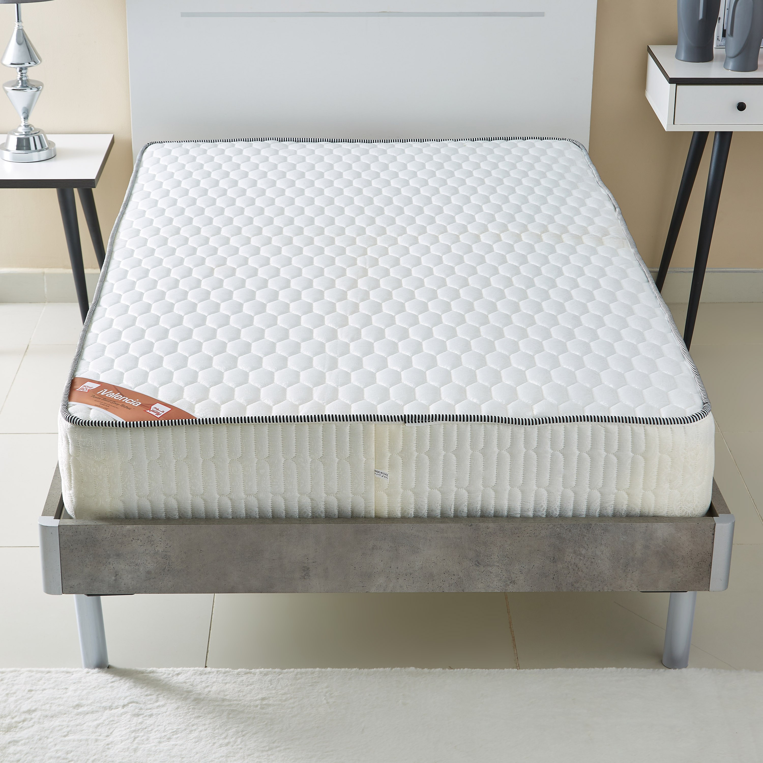 iValencia Twin Bonnell Spring Mattress - 120x200x22 cm-hbxfurniture-mattresses-twin-image-3