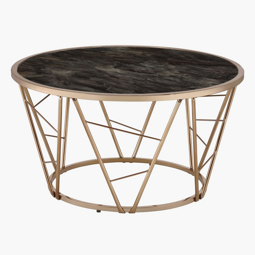 Ornela Round Coffee Table-Coffee Tables-image-2