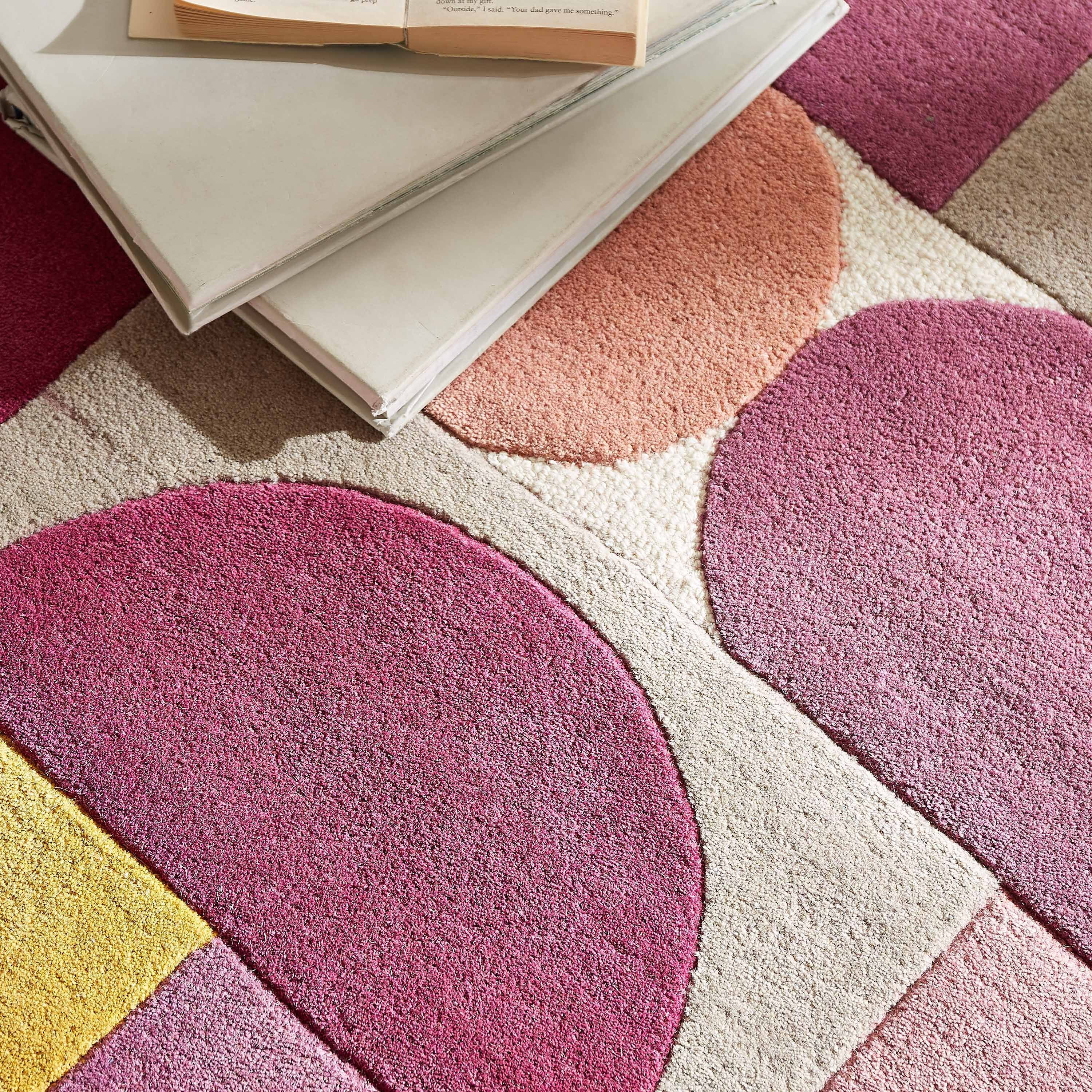 سجادة صوف معنقدة يدويًا من فيفيد - 120x170 سم-hbxdecorandfurnishings-floorcoverings-rugs-image-3