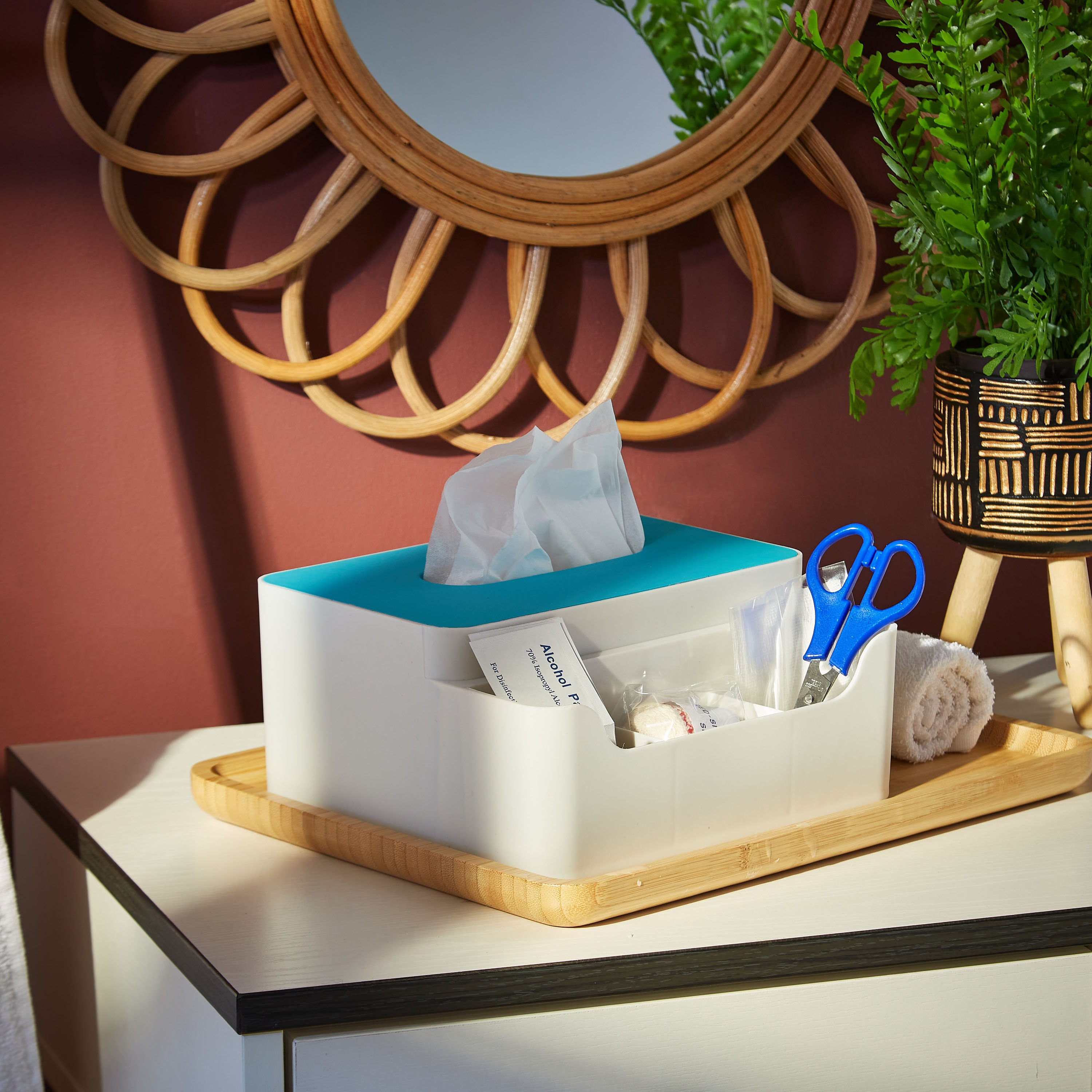 منظم مع علبة مناديل من إتش بي أس أو-hbxdecorandfurnishings-homeaccessories-novelties-image-4